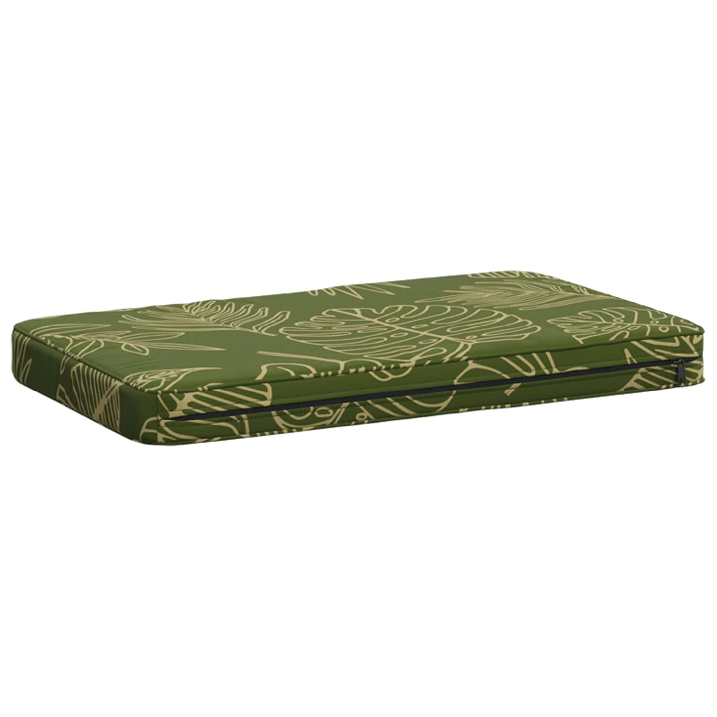 2-delt bænkepude VUGHT 2 pcs 100% polyester Bladdesign