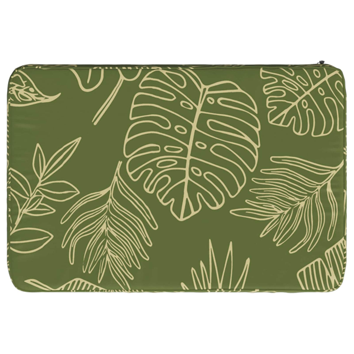 2-delt bænkepude VUGHT 2 pcs 100% polyester Bladdesign