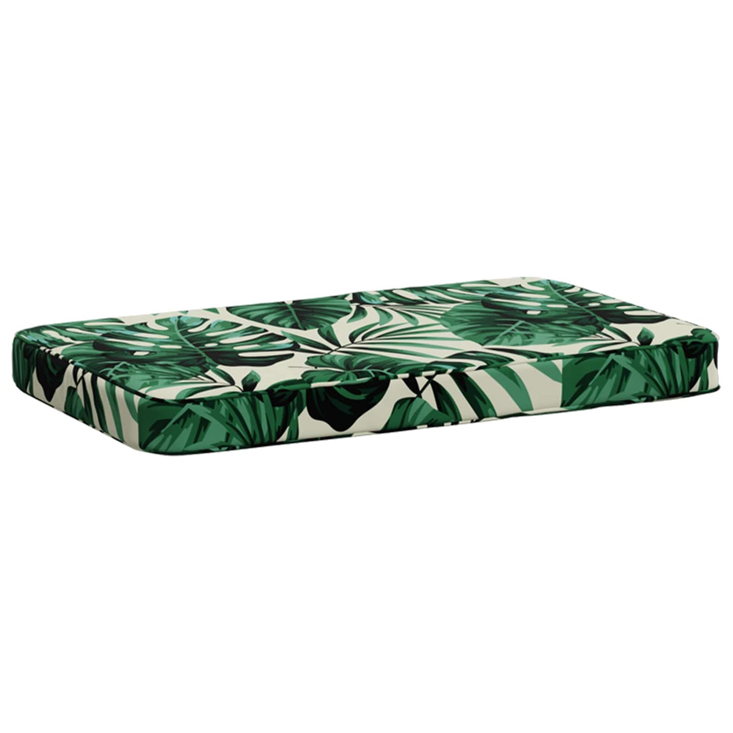 2-delt bænkepude VUGHT 2 pcs 100% polyester Bladmønster