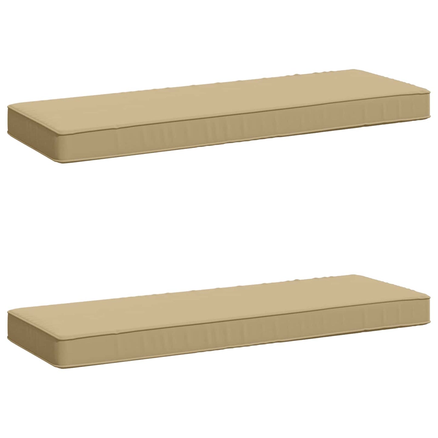 2-delt bænkepude VUGHT 2 pcs 100% polyester Beige