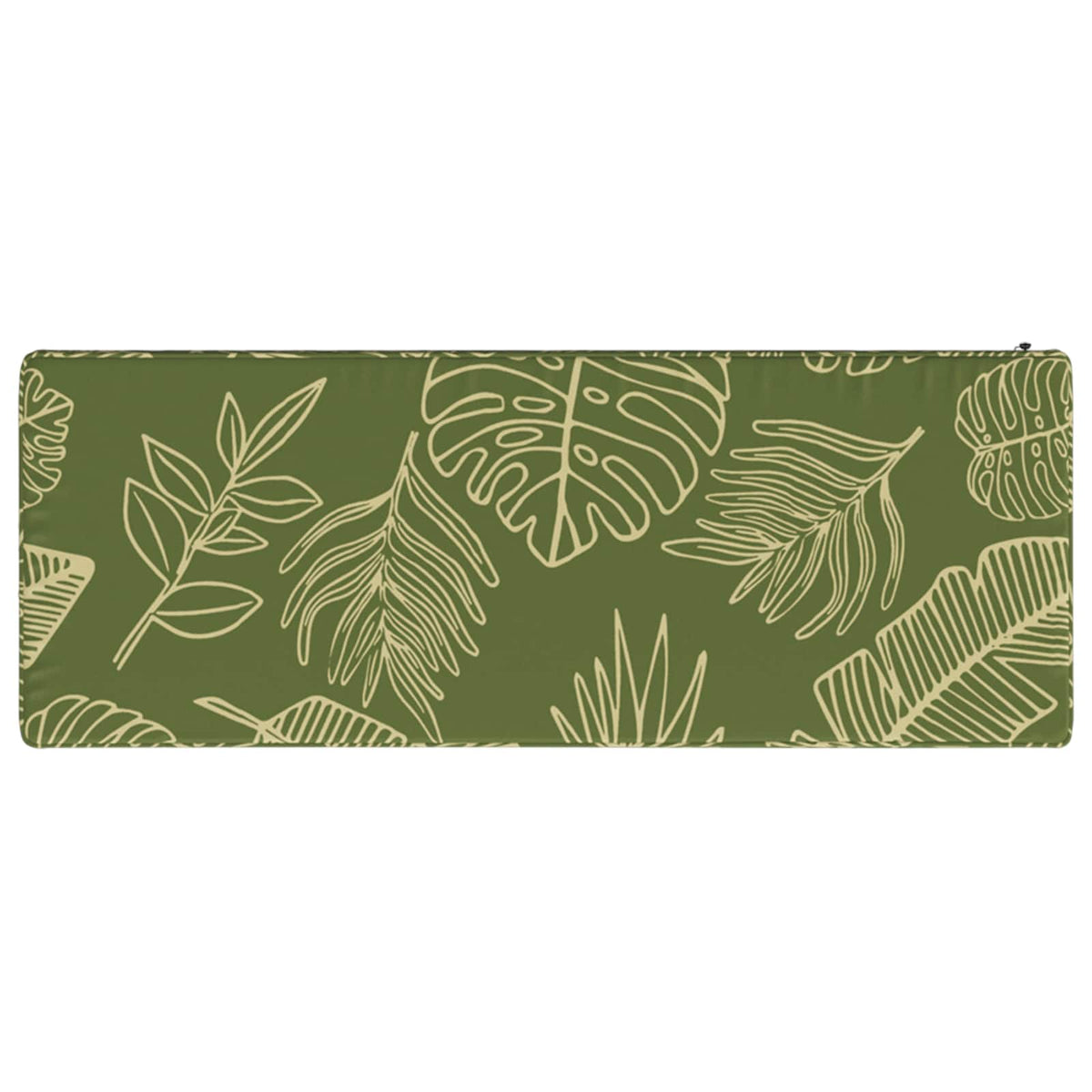 2-delt bænkepude VUGHT 2 pcs 100% polyester Bladdesign