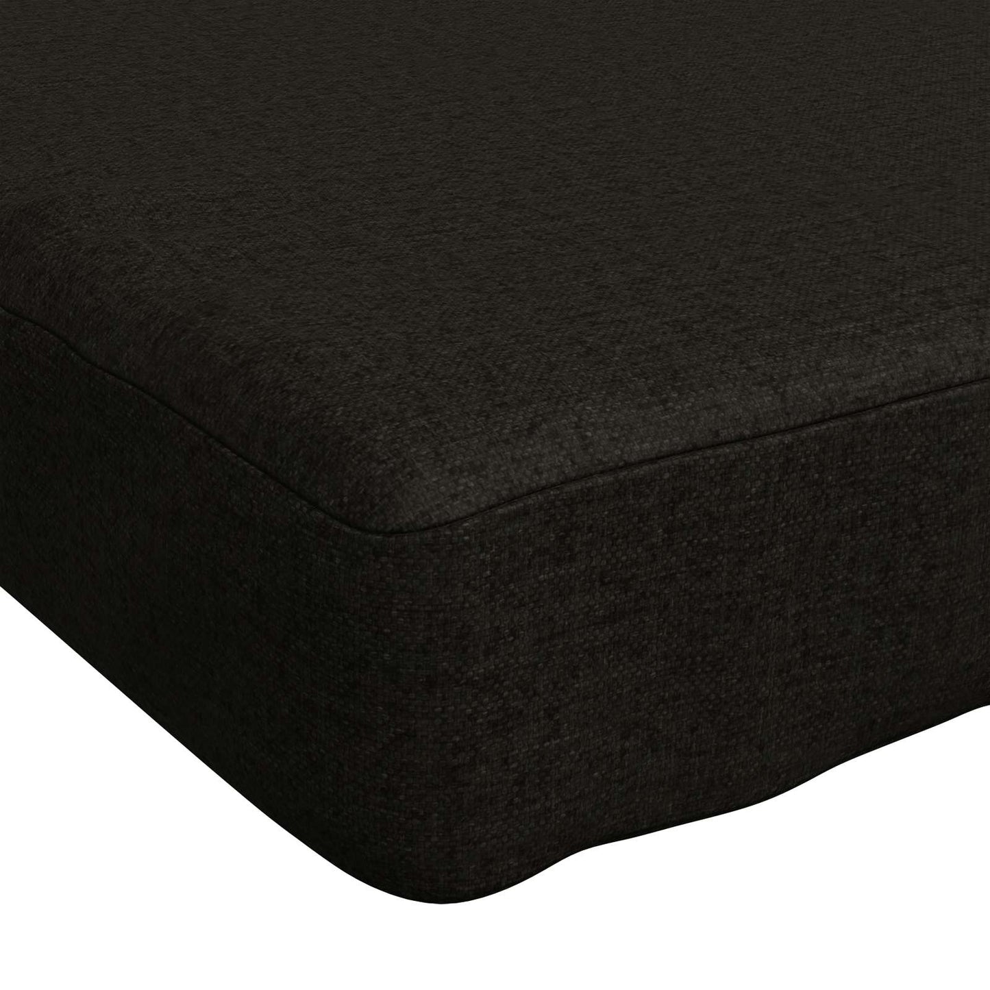 2-delt bænkepude VUGHT 2 stk. 100% polyester Sort