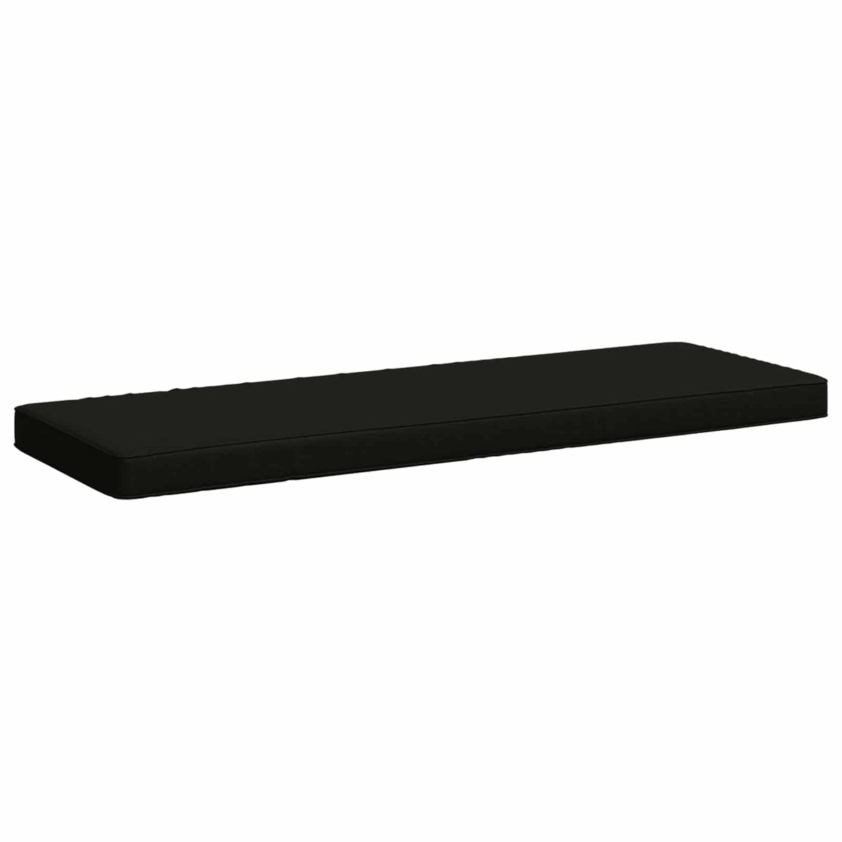 2-delt bænkepude VUGHT 2 stk. 100% polyester Sort