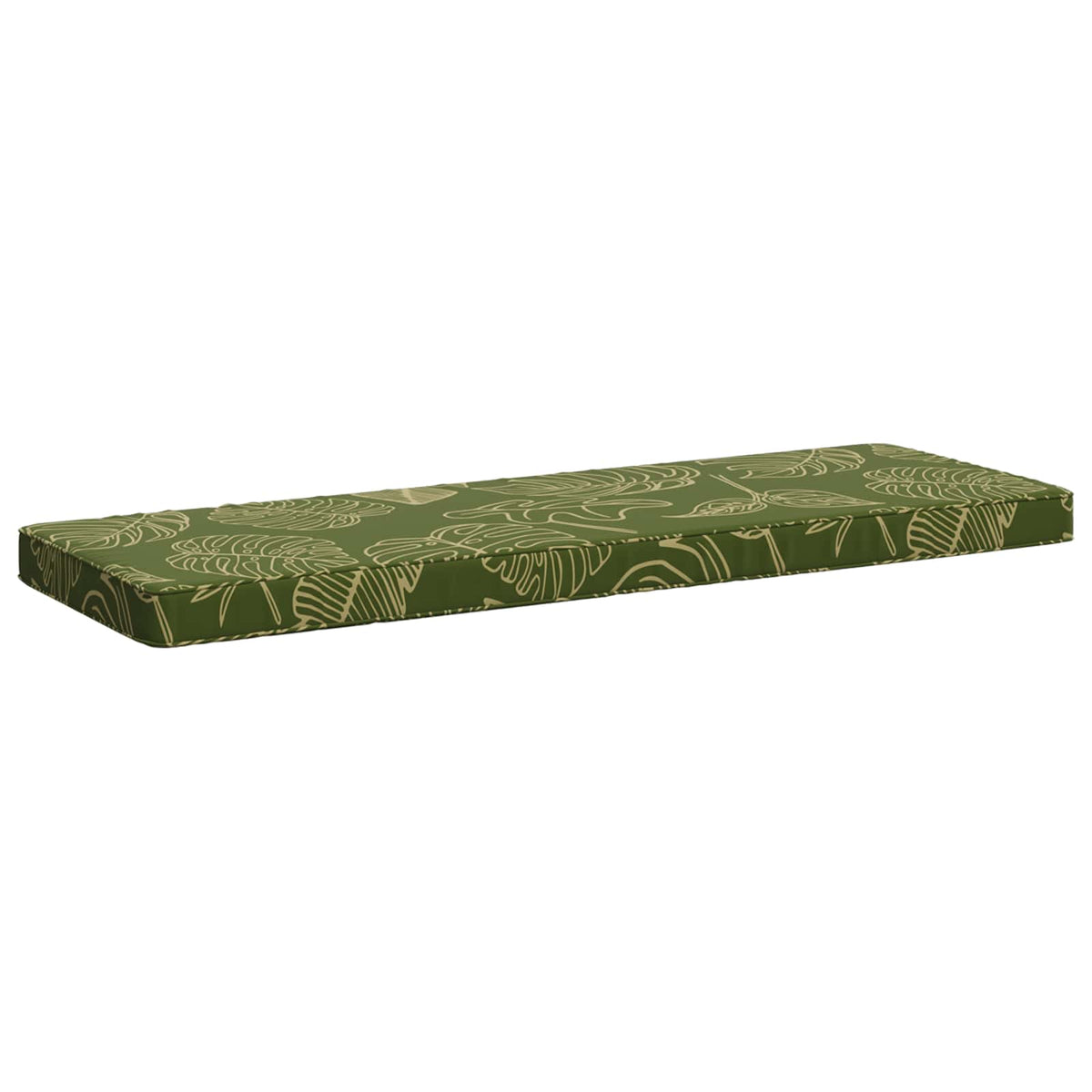 2-delt bænkepude VUGHT 2 stk. 100% polyester Bladdesign