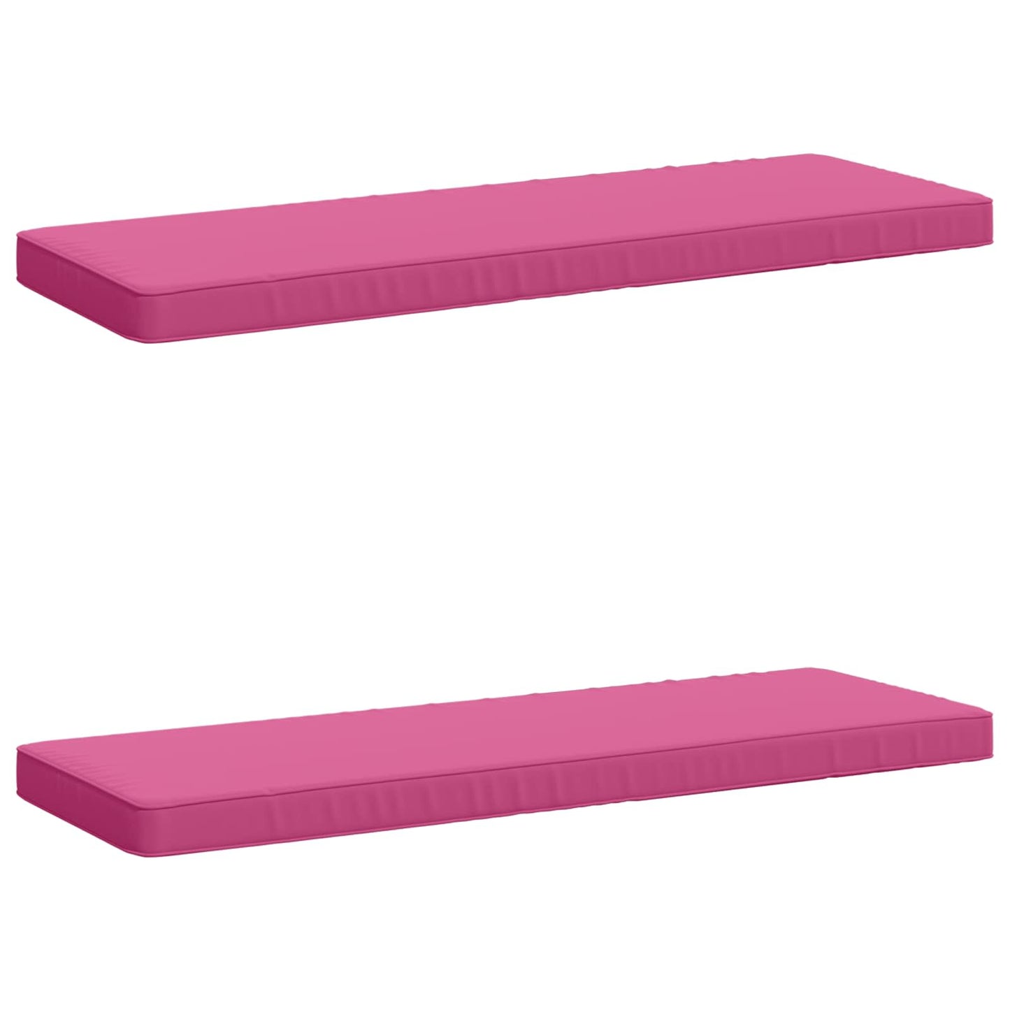 2-delt bænkepude VUGHT 2 stk. 100% polyester Lyserød