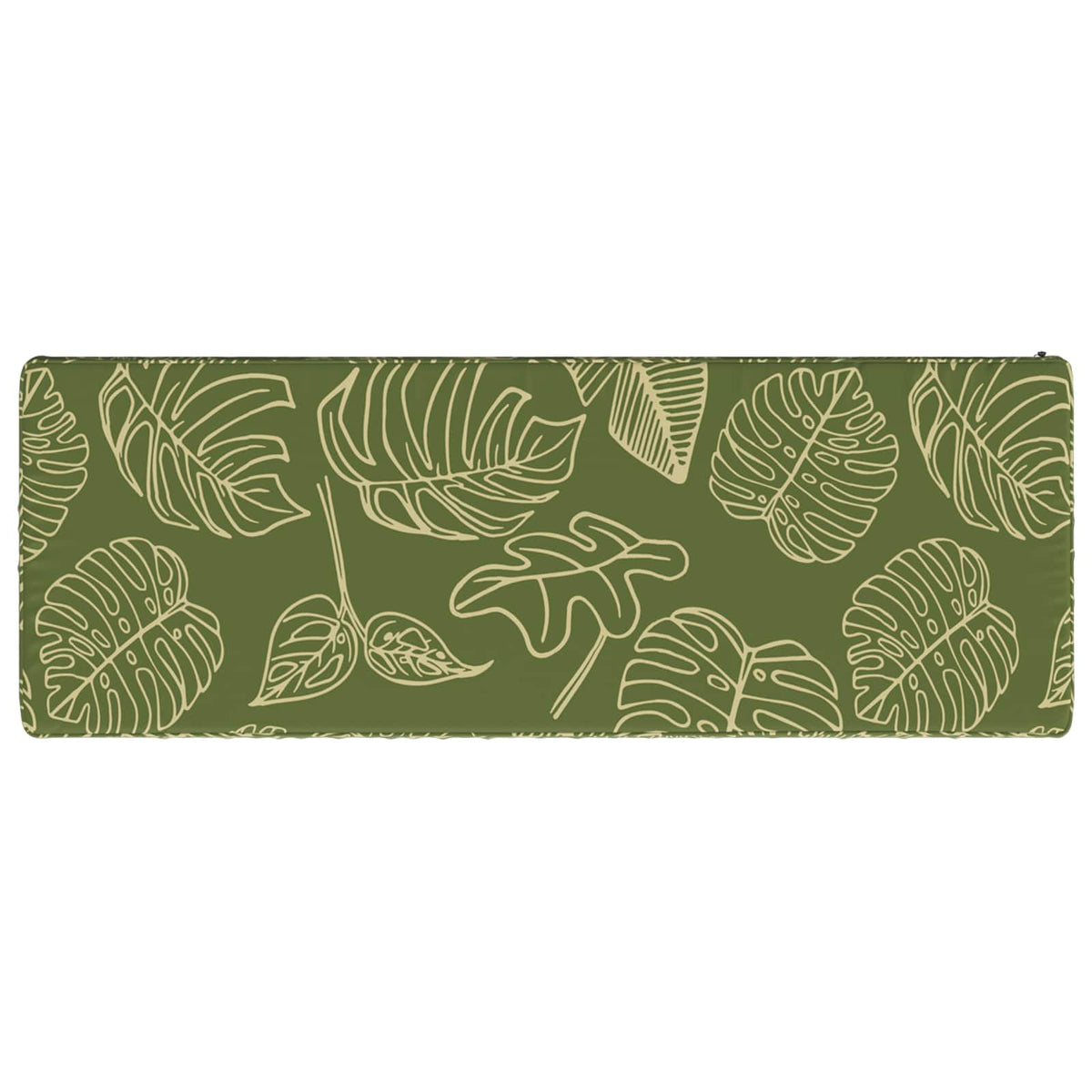 1-delt bænkepude VUGHT 100% polyester Bladdesign