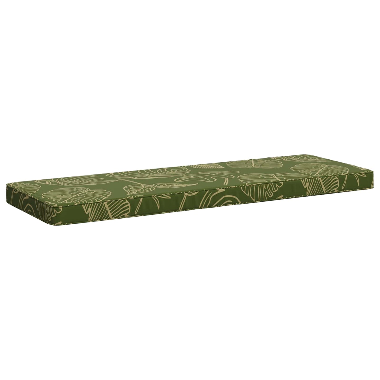 2-delt bænkepude VUGHT 2 stk. 100% polyester Bladdesign