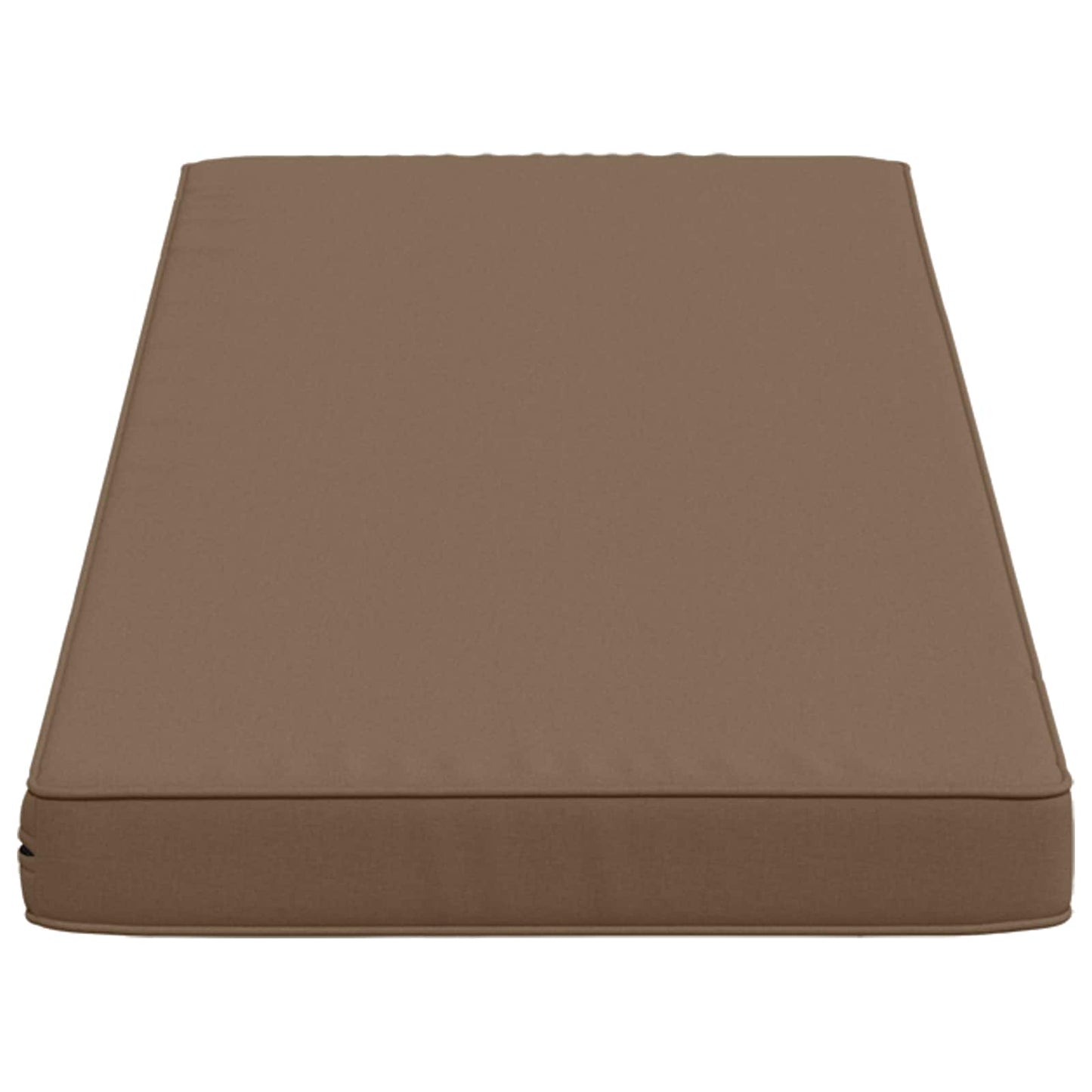 2-delt bænkepude VUGHT 2 stk. 100% polyester Gråbrun