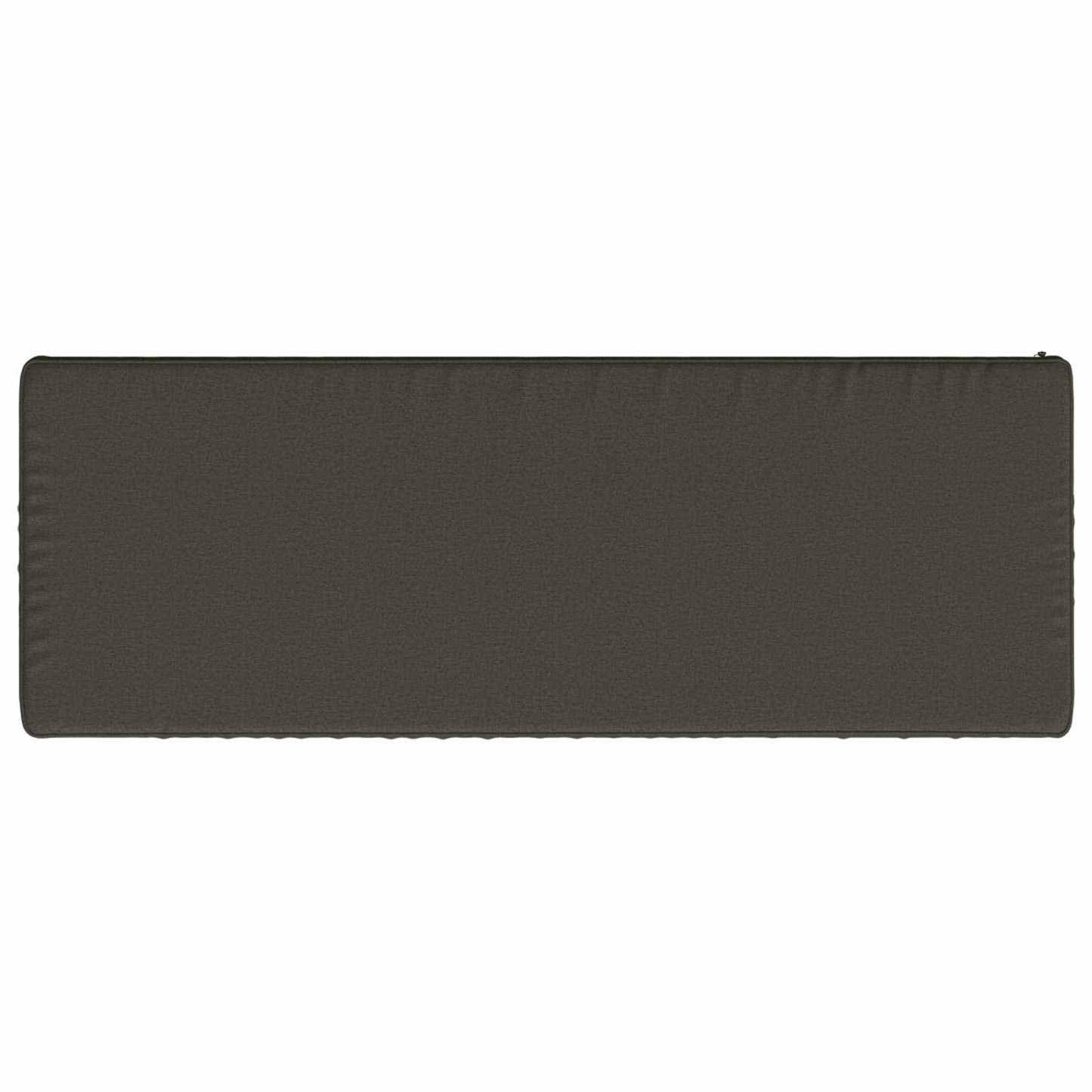 1-delt bænkepude VUGHT 100% polyester Antracit 120 x 40 x 5 cm