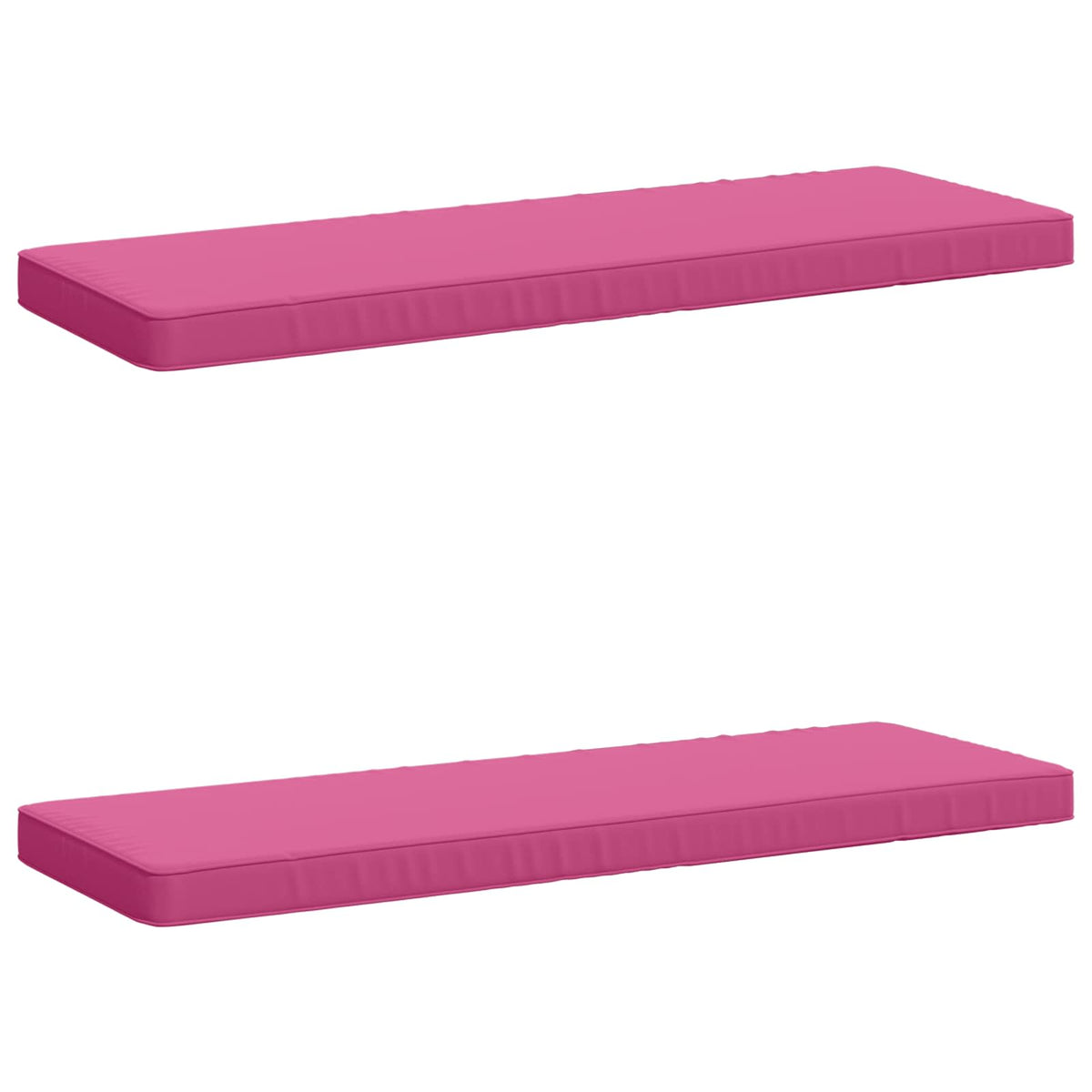 2-delt bænkepude VUGHT 2 stk. 100% polyester Lyserød