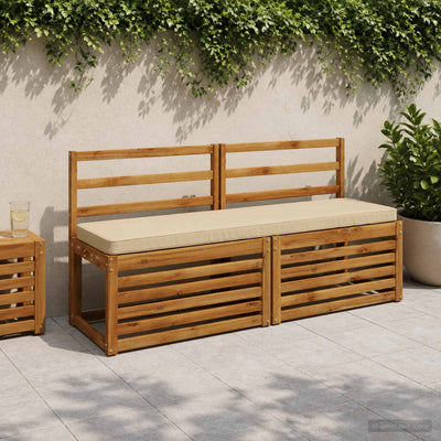 1-delt bænkepude VUGHT 100% polyester Beige 150 x 40 x 5 cm