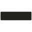 1-delt bænkepude VUGHT 100% polyester Sort 140 x 40 x 5 cm