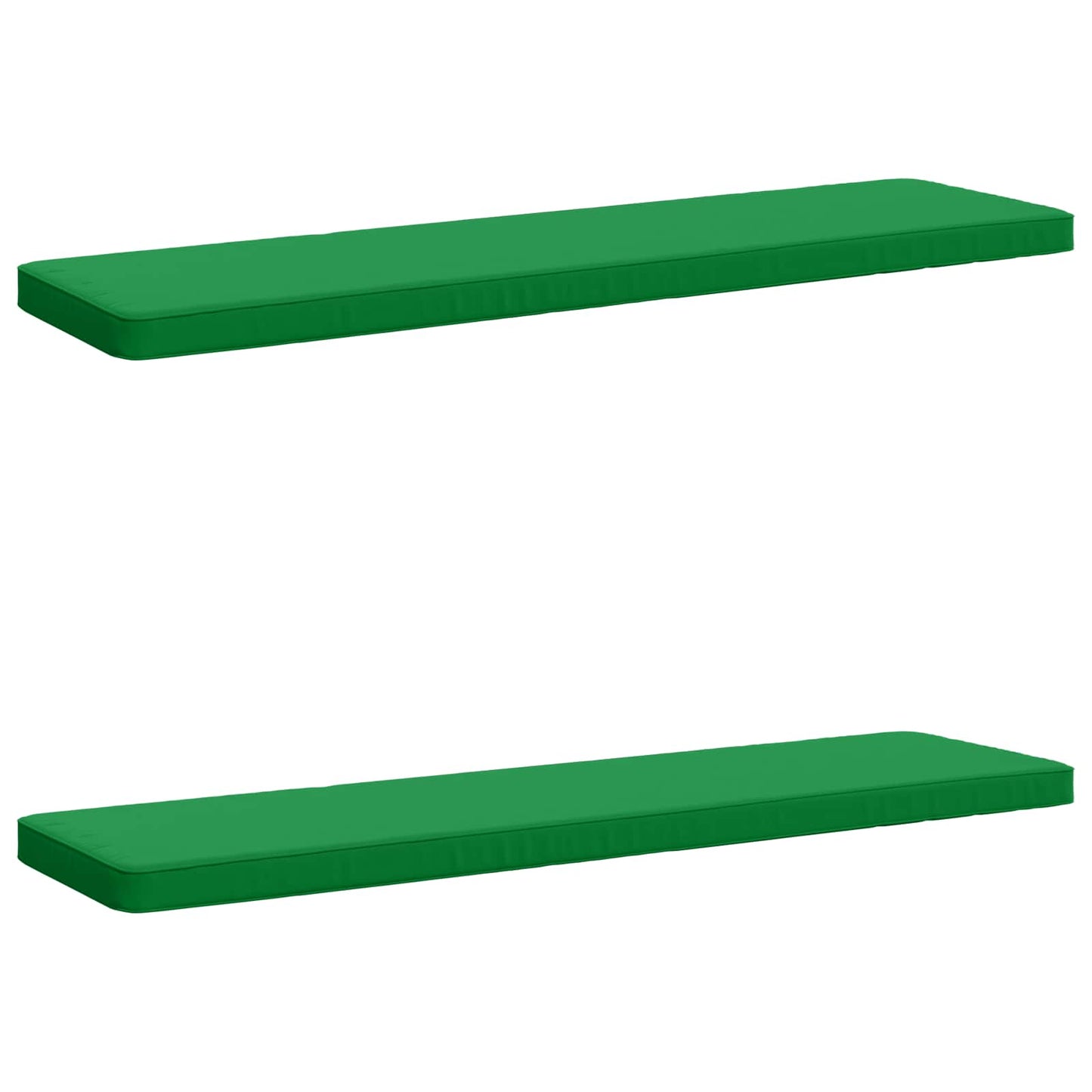 2-delt bænkepude VUGHT 2 stk. 100% polyester Grøn