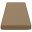 1-delt bænkepude VUGHT 100% polyester Gråbrun 140 x 40 x 5 cm
