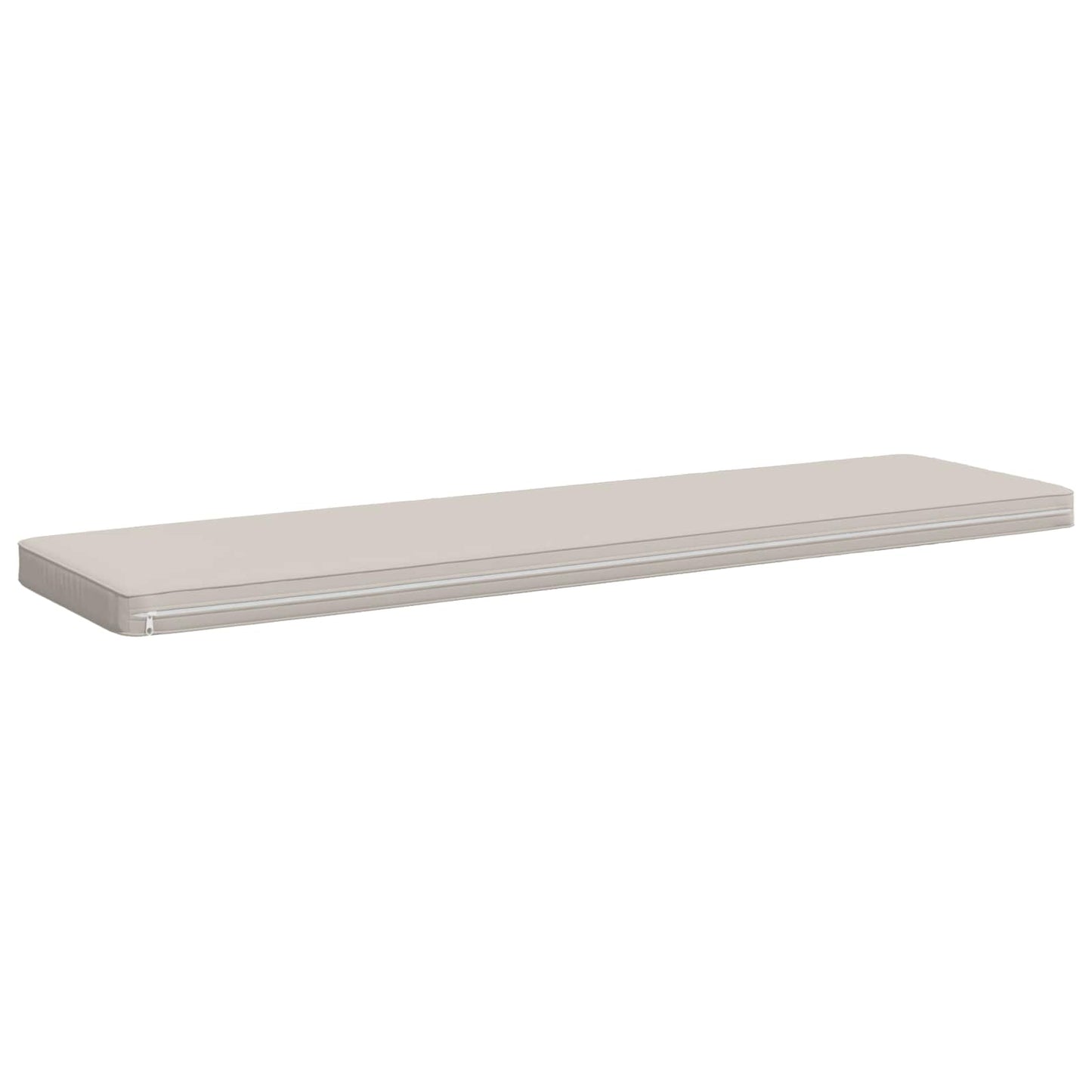 1-delt bænkepude VUGHT 100% polyester Hvid 150 x 40 x 5 cm