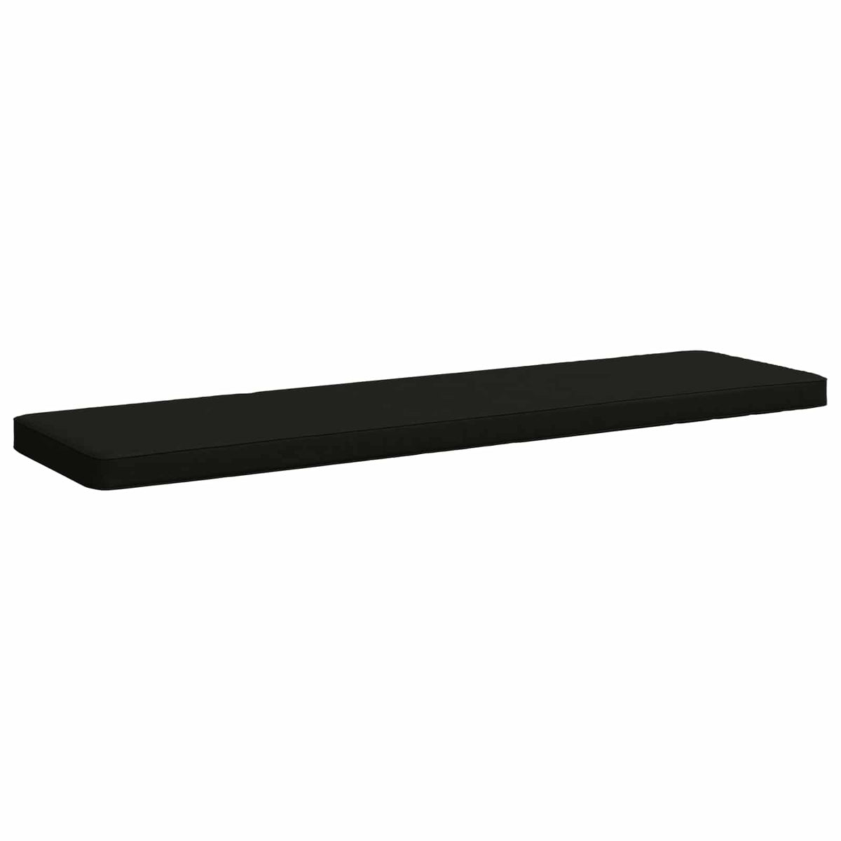 1-delt bænkepude VUGHT 100% polyester Sort 150 x 40 x 5 cm