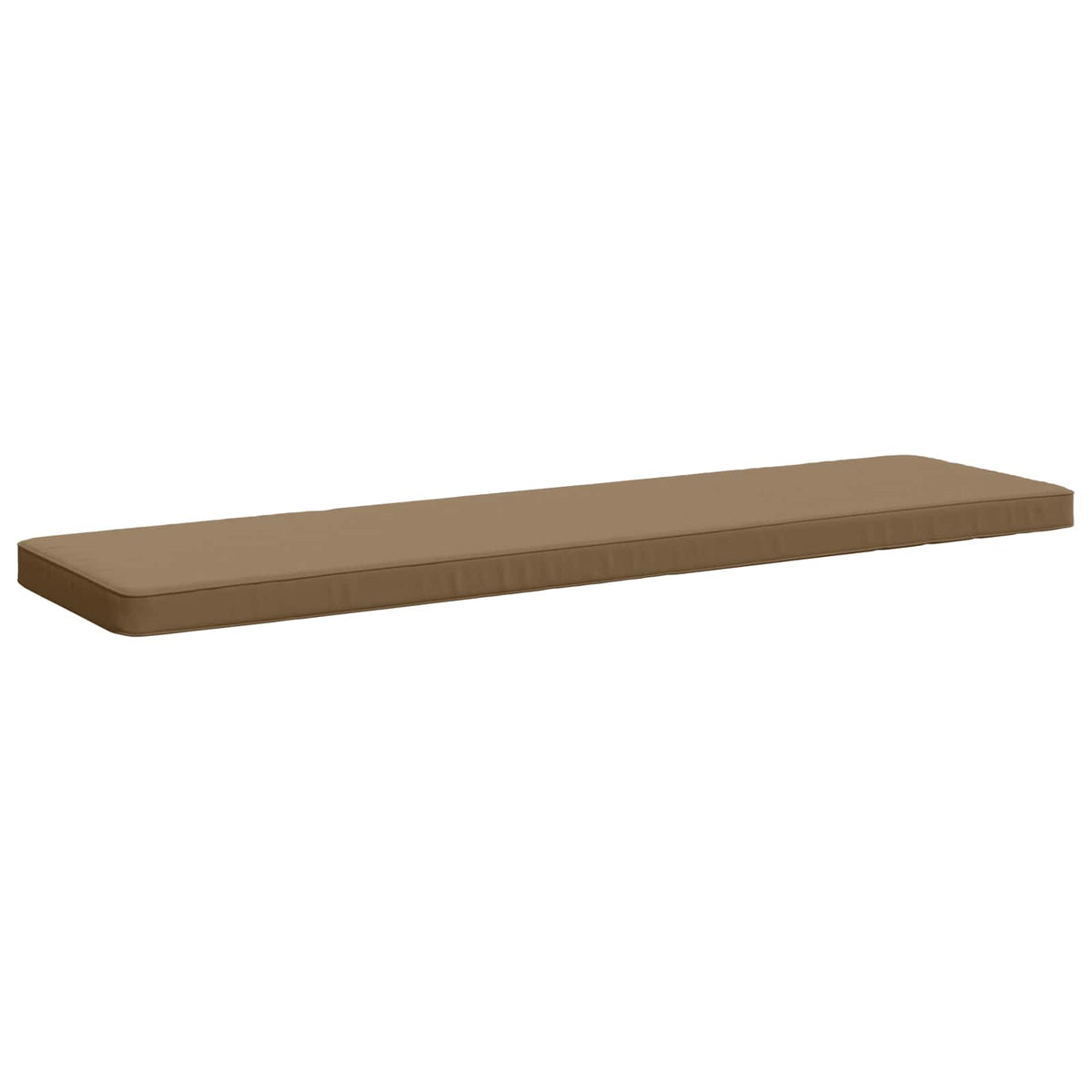 1-delt bænkepude VUGHT 100% polyester Gråbrun 150 x 40 x 5 cm