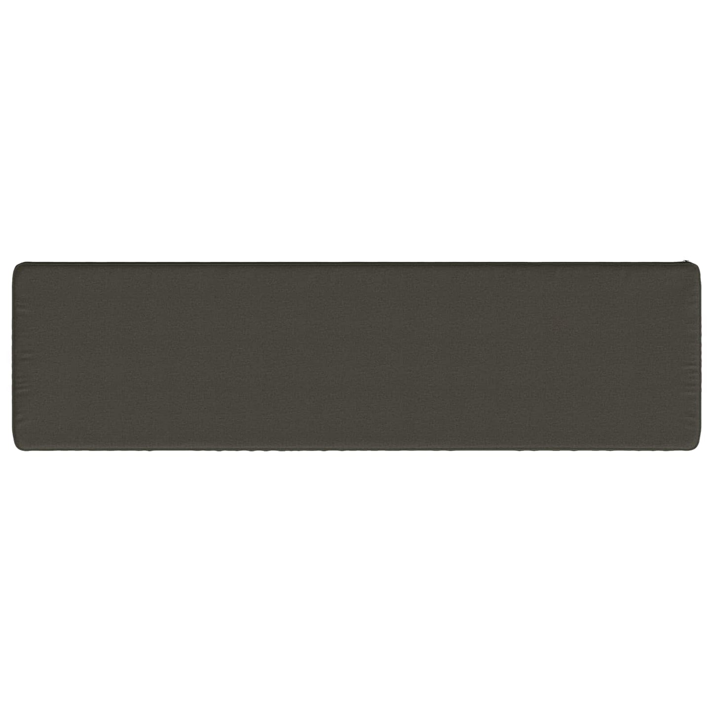 1-delt bænkepude VUGHT 100% polyester Antracit 160 x 40 x 5 cm