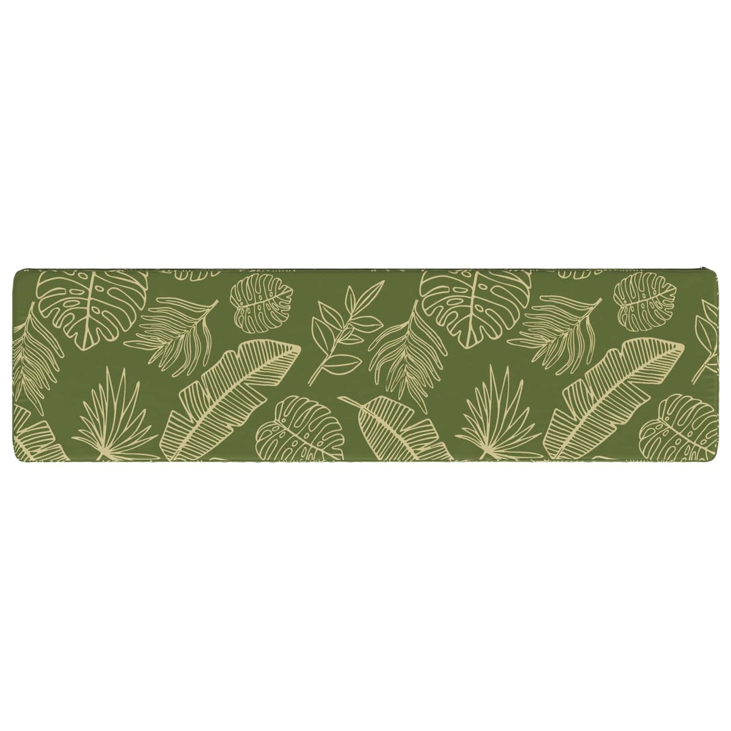 1-delt bænkepude VUGHT 100% polyester Bladdesign