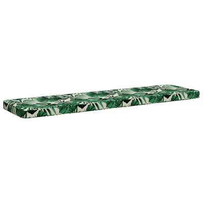 1-delt bænkepude VUGHT 100% polyester Bladmønster