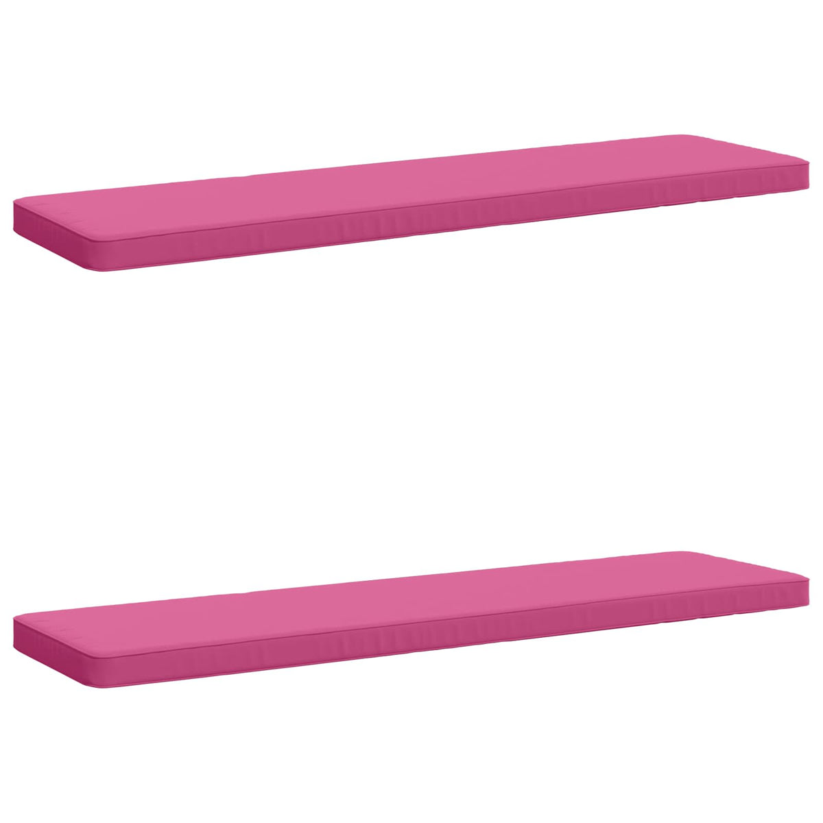 2-delt bænkepude VUGHT 2 stk. 100% polyester Lyserød