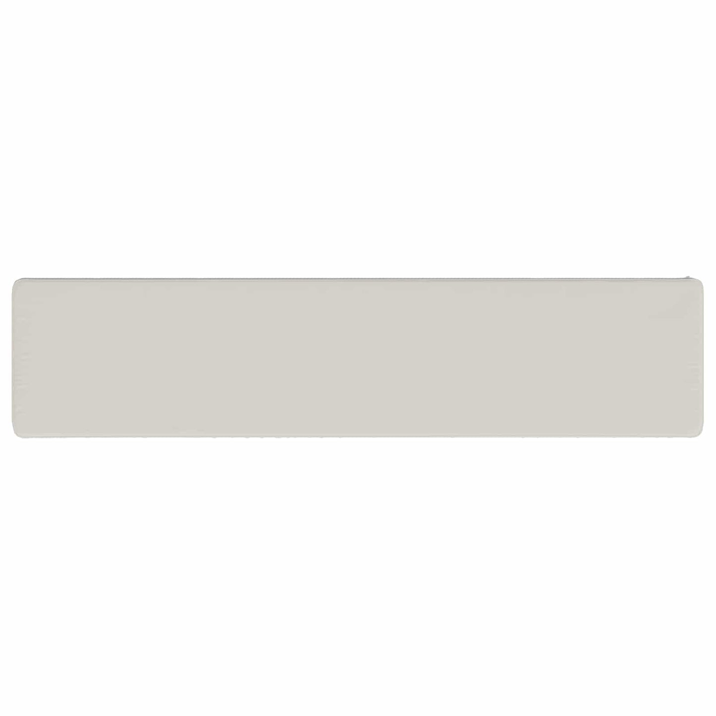 1-delt bænkepude VUGHT 100% polyester Hvid 170 x 40 x 5 cm