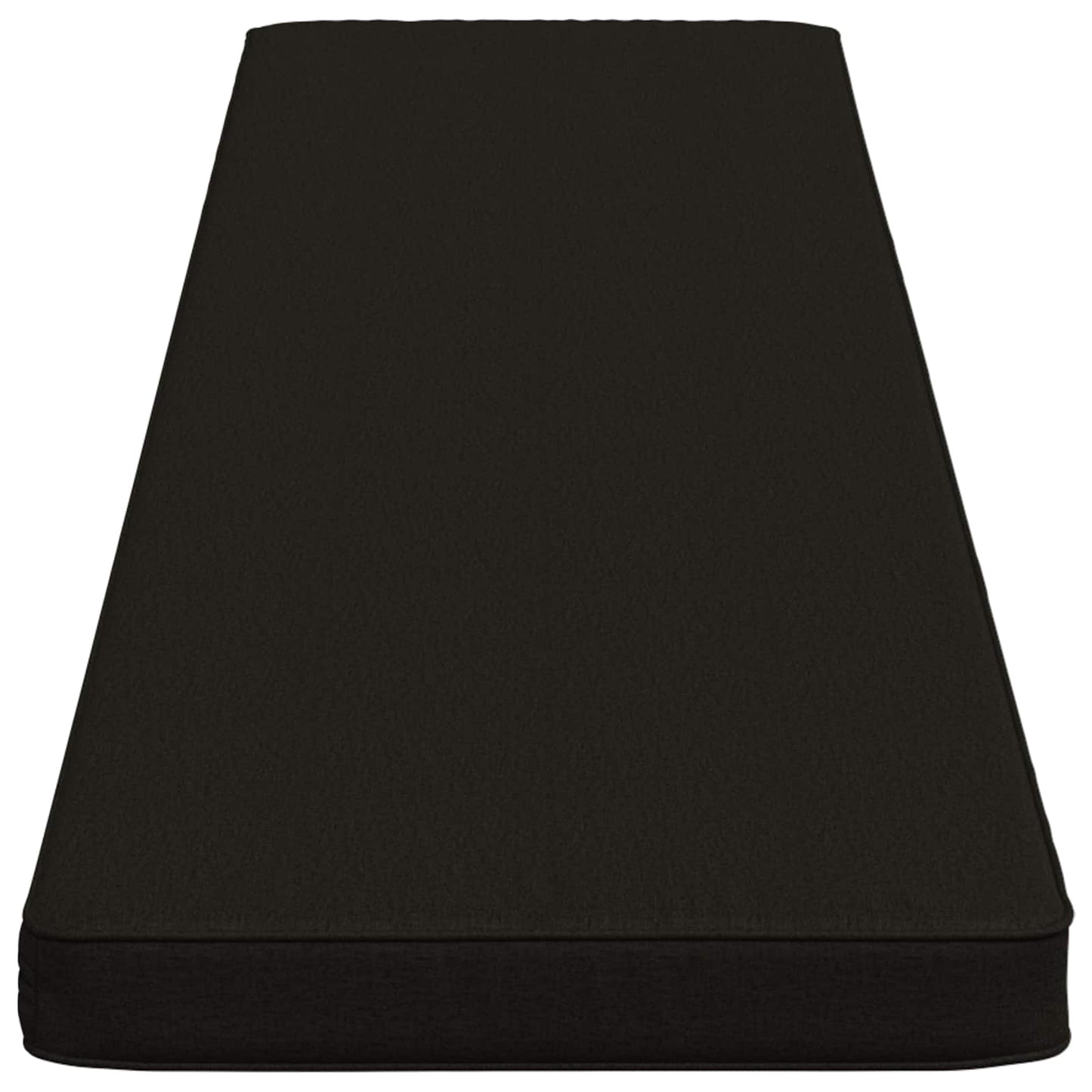 1-delt bænkepude VUGHT 100% polyester Sort 170 x 40 x 5 cm