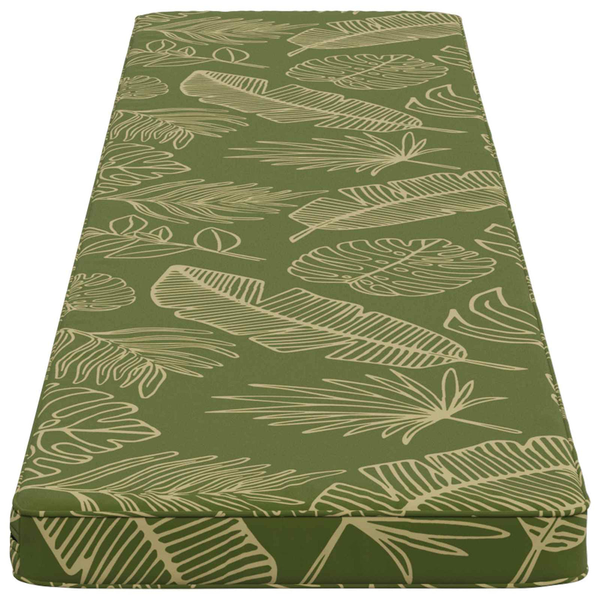 1-delt bænkepude VUGHT 100% polyester Bladdesign