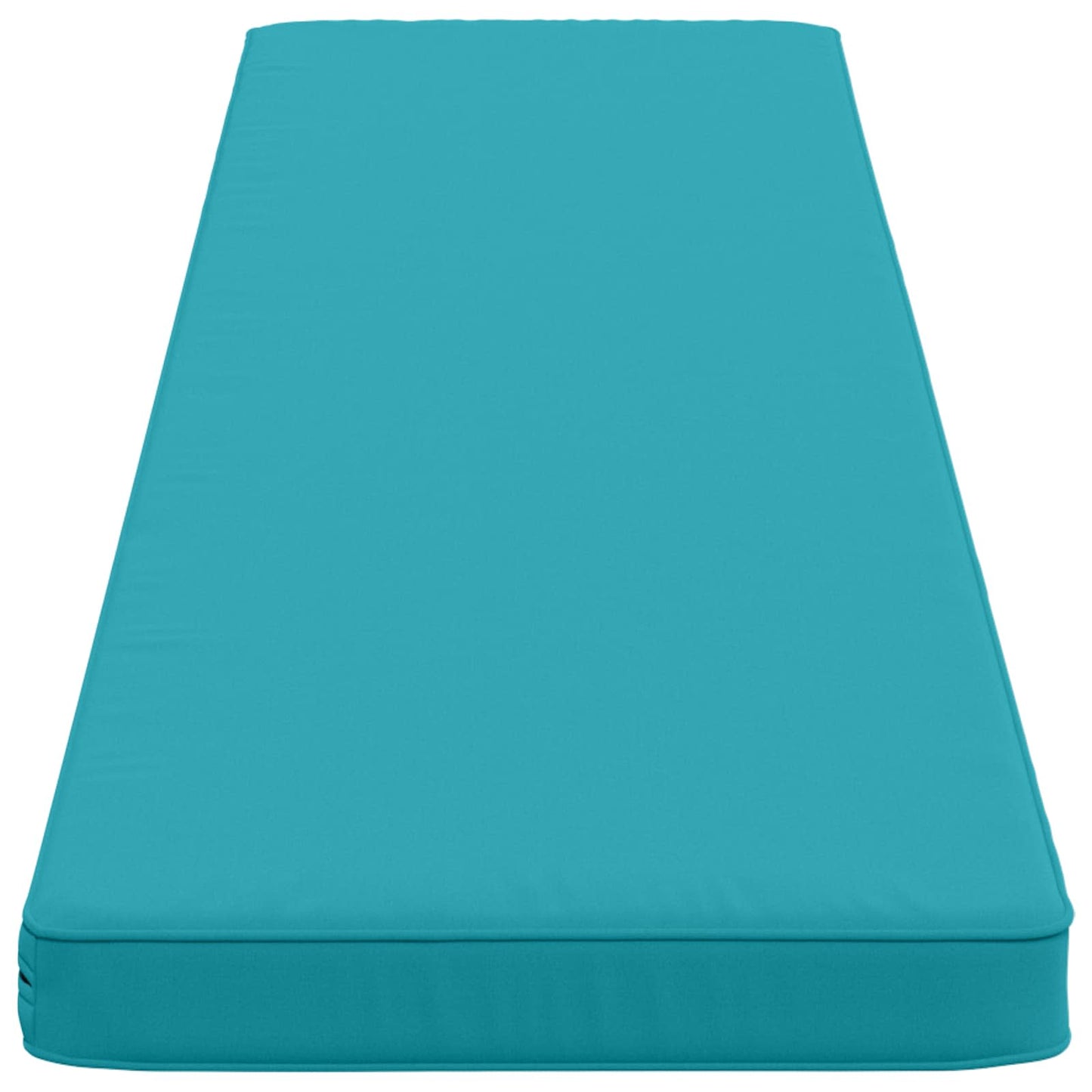 1-delt bænkepude VUGHT 100% polyester Turkis 180 x 40 x 5 cm