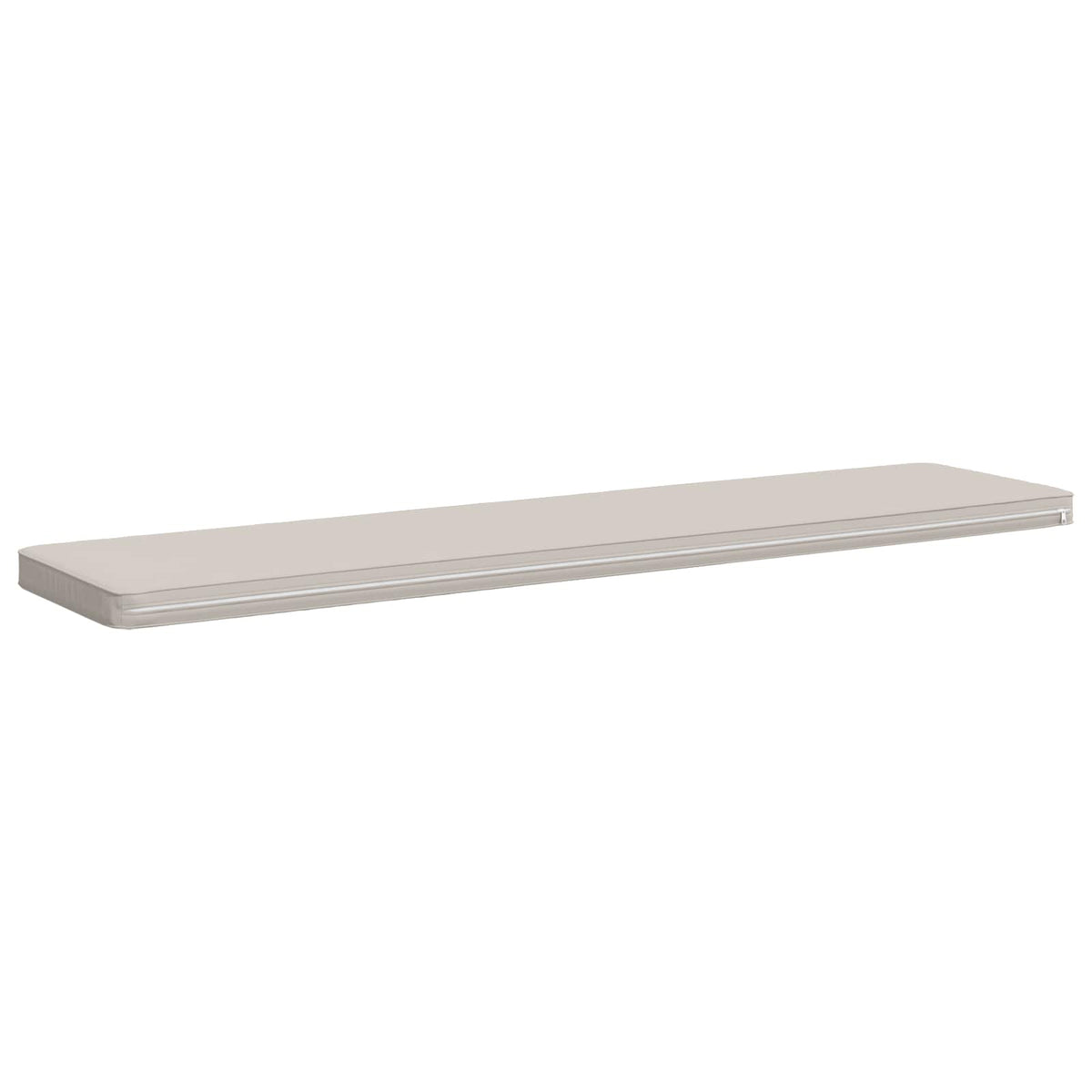 1-delt bænkepude VUGHT 100% polyester Hvid 200 x 40 x 5 cm