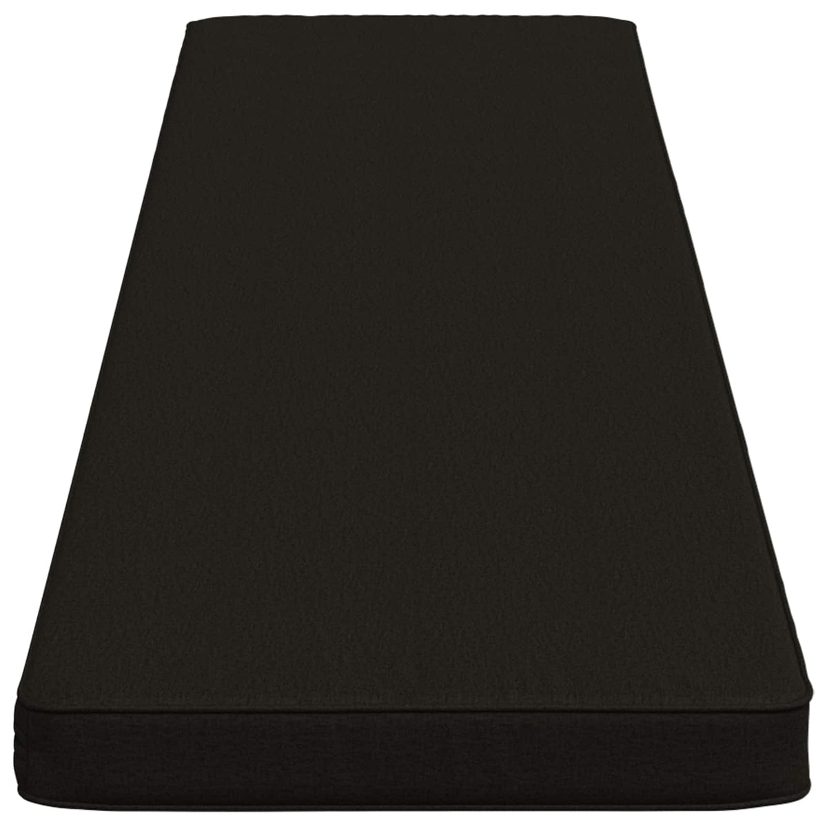 1-delt bænkepude VUGHT 100% polyester Sort 200 x 40 x 5 cm