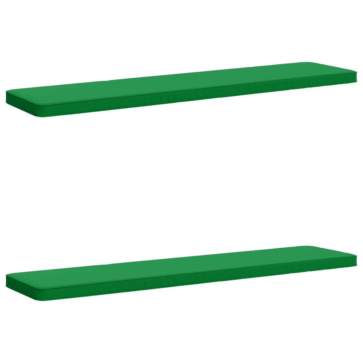 2-delt bænkepude VUGHT 2 stk. 100% polyester Grøn