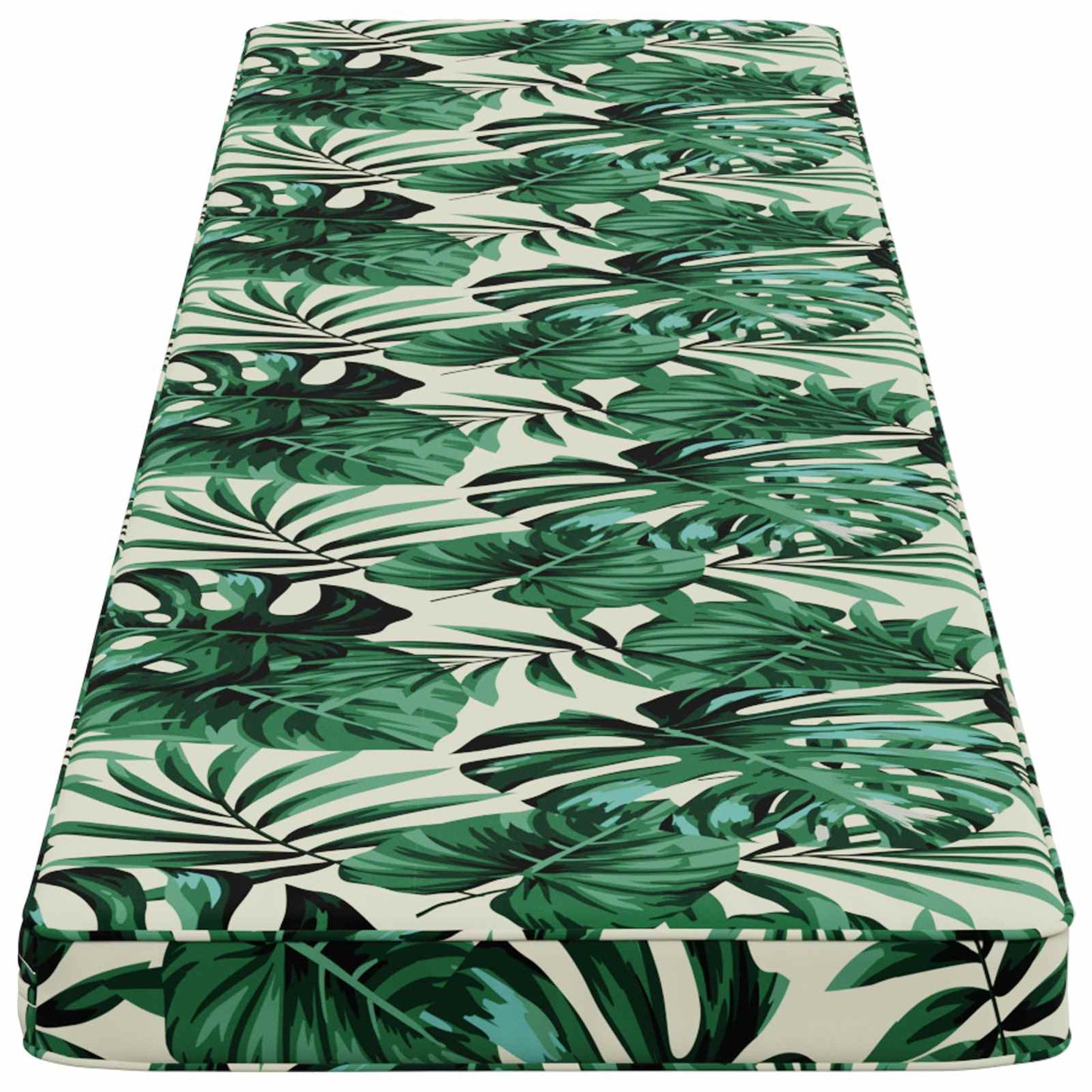 2-delt bænkepude VUGHT 2 stk. 100% polyester Bladmønster