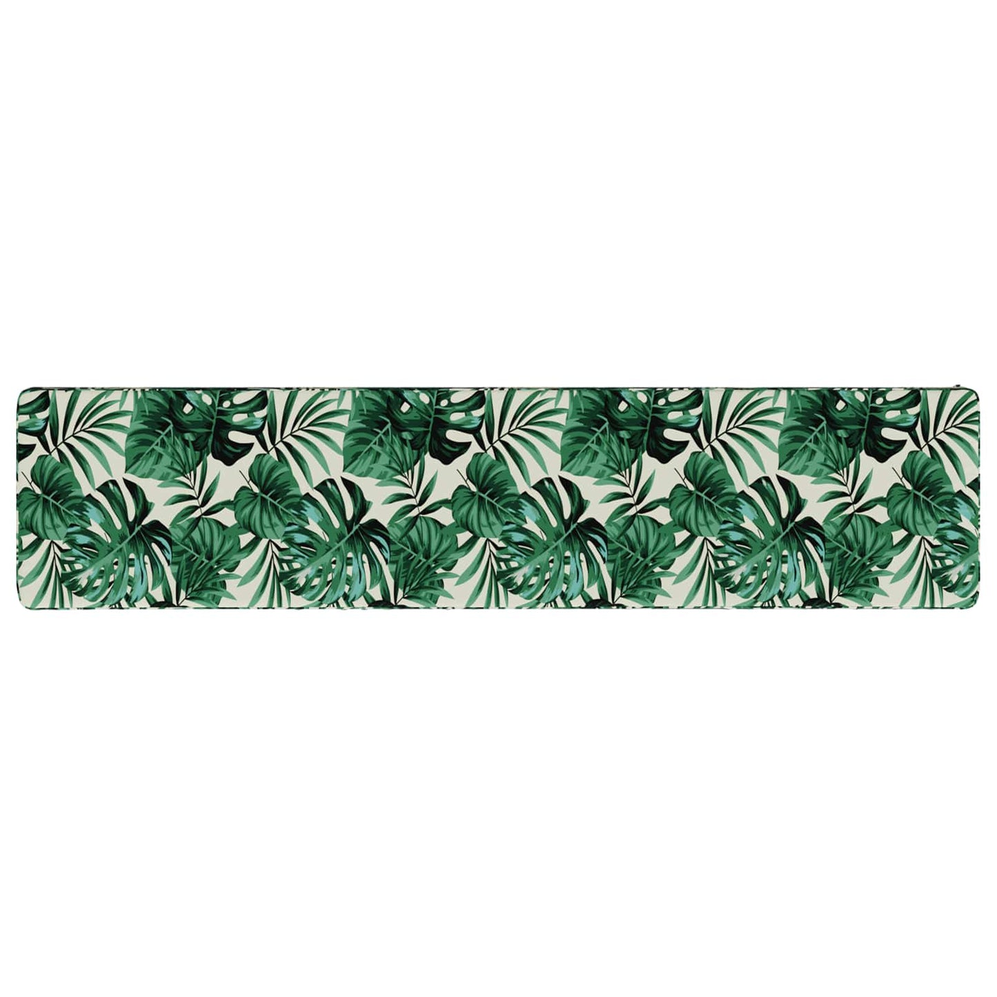 2-delt bænkepude VUGHT 2 stk. 100% polyester Bladmønster