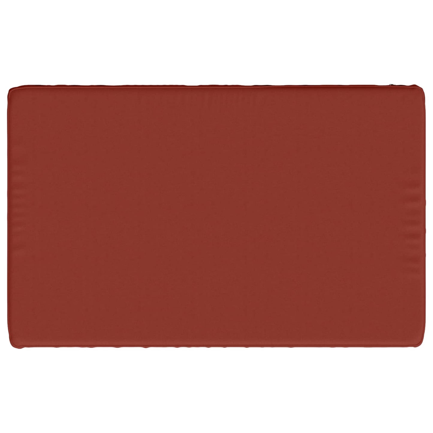 2-delt bænkepude VUGHT 2 stk. 100% polyester Rød 60 x 50 x 5 cm