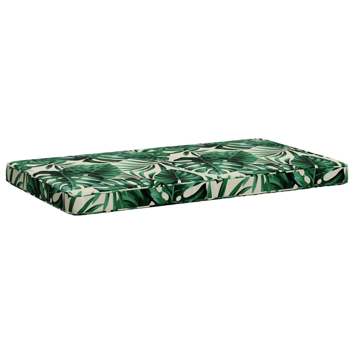 2-delt bænkepude VUGHT 2 stk. 100% polyester Bladmønster