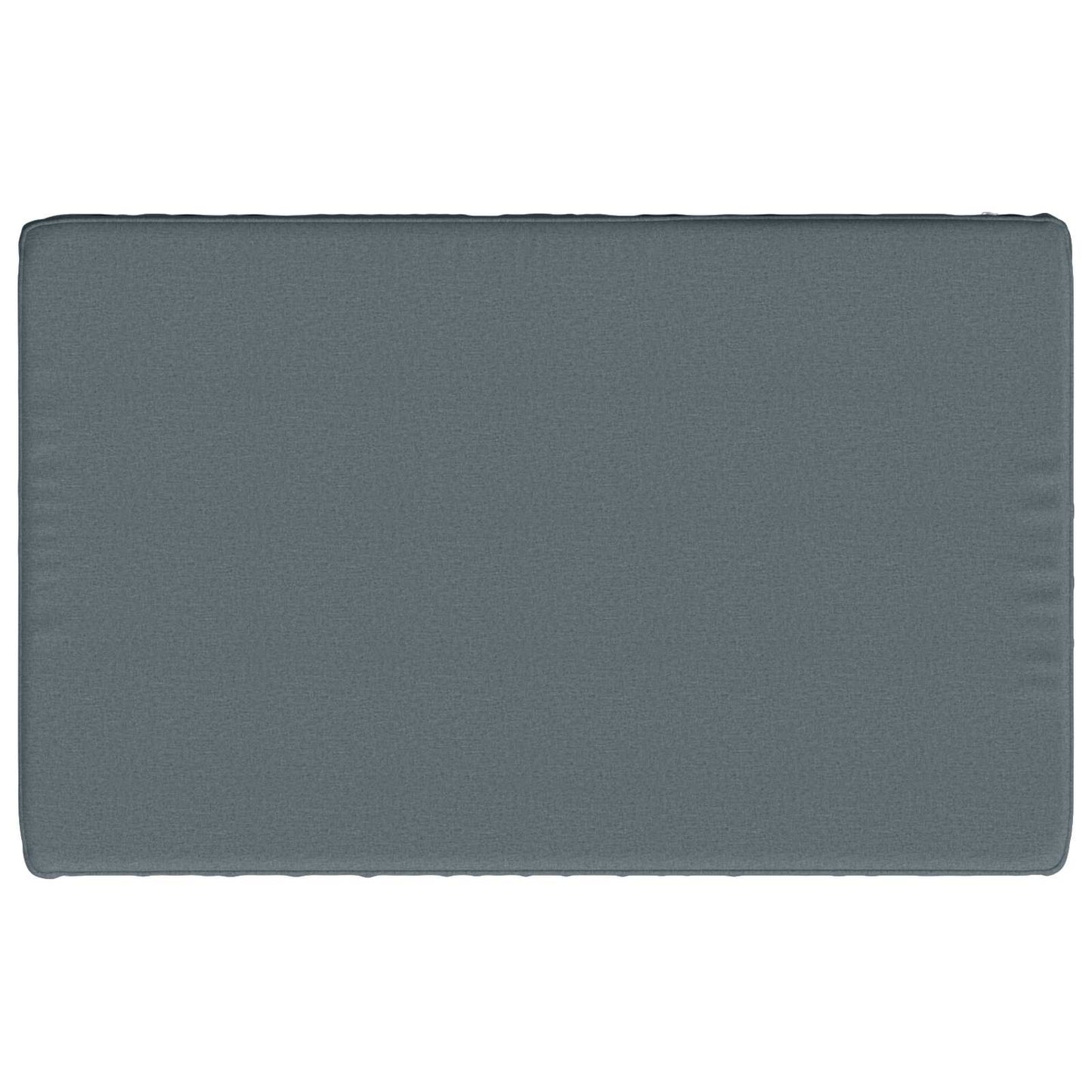 2-delt bænkepude VUGHT 2 stk. 100% polyester Blå 80 x 50 x 5 cm
