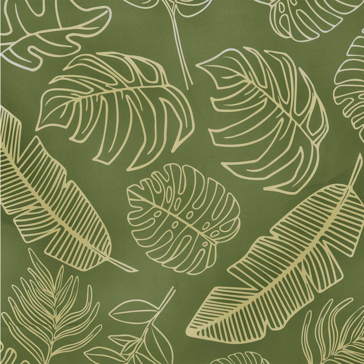 2-delt bænkepude VUGHT 2 stk. 100% polyester Bladdesign