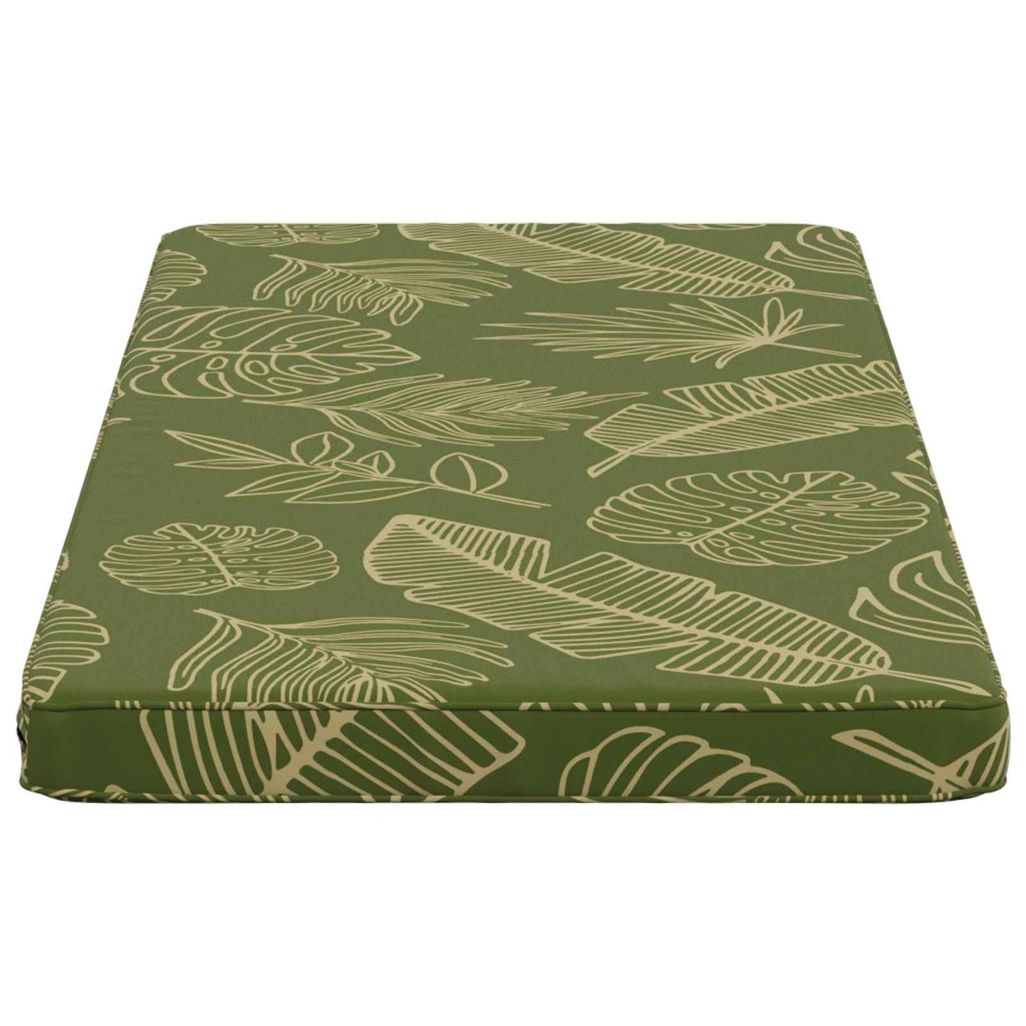 2-delt bænkepude VUGHT 2 stk. 100% polyester Bladdesign