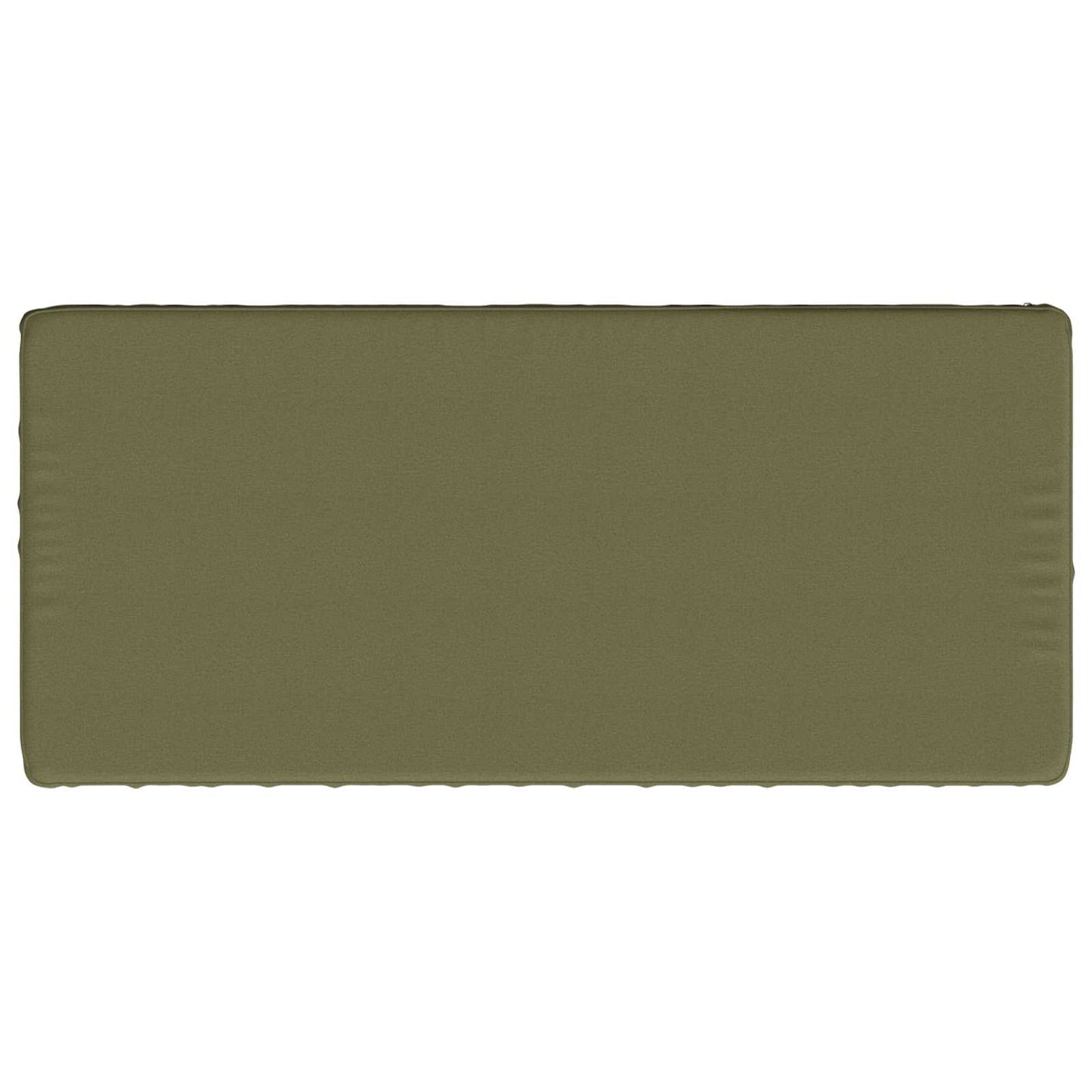 2-delt bænkepude VUGHT 2 stk. 100% polyester Olivengrøn