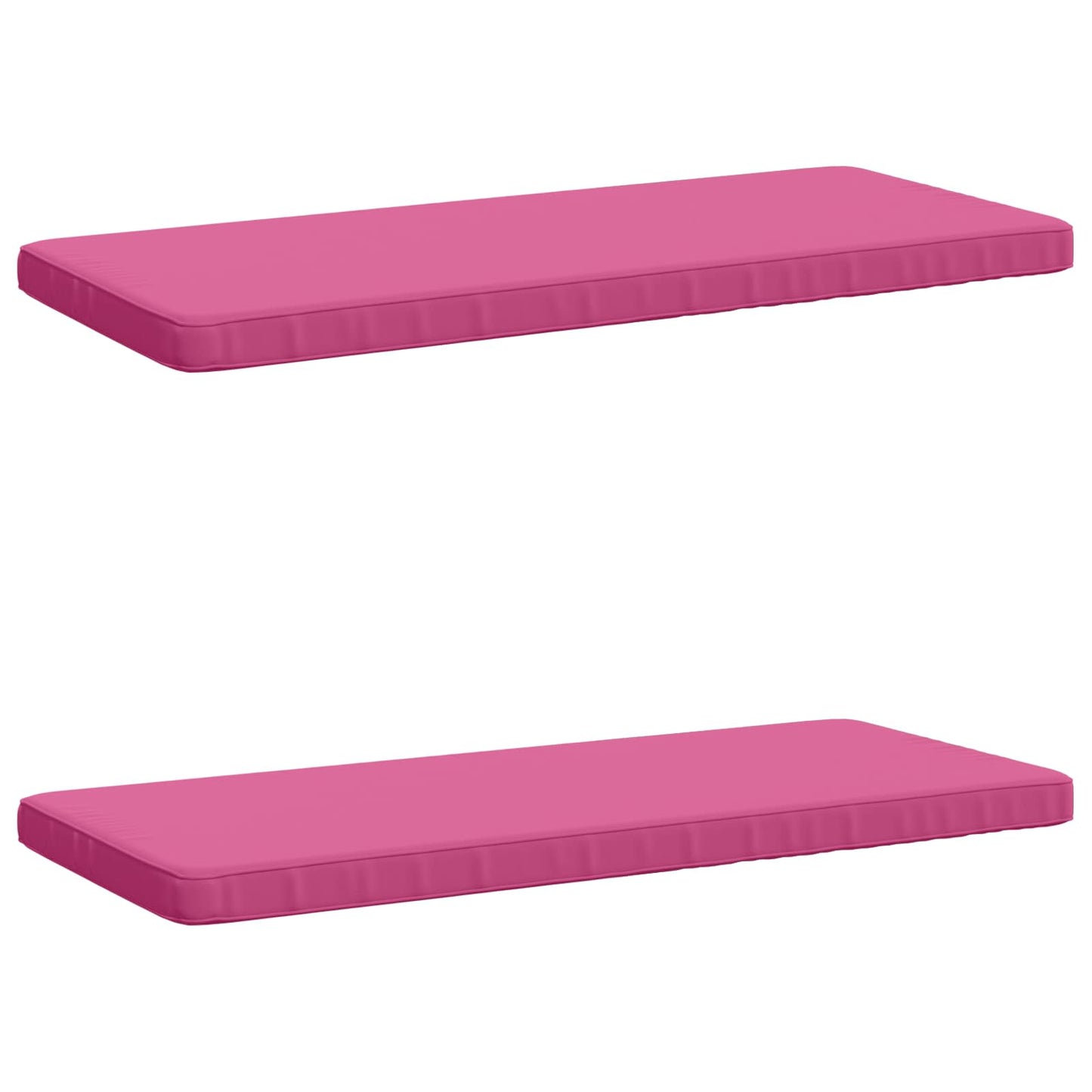 2-delt bænkepude VUGHT 2 stk. 100% polyester Lyserød