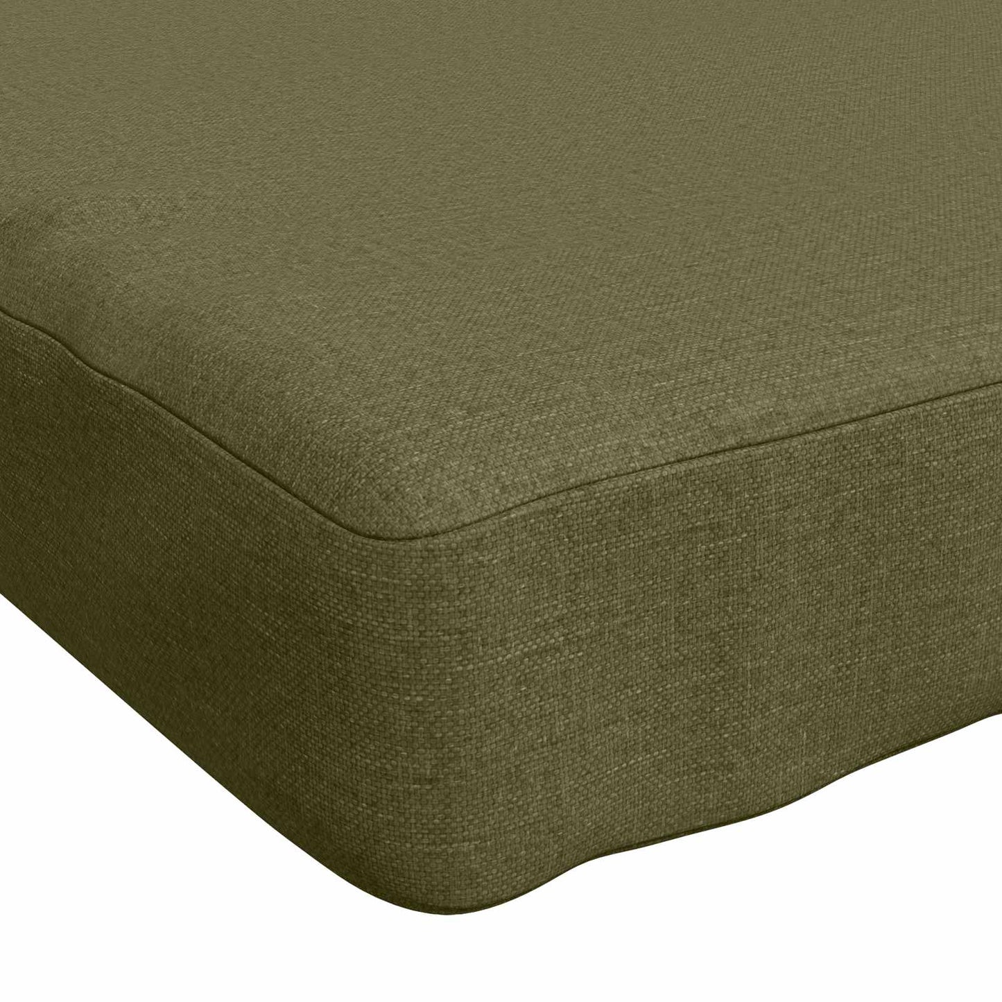 2-delt bænkepude VUGHT 2 stk. 100% polyester Olivengrøn