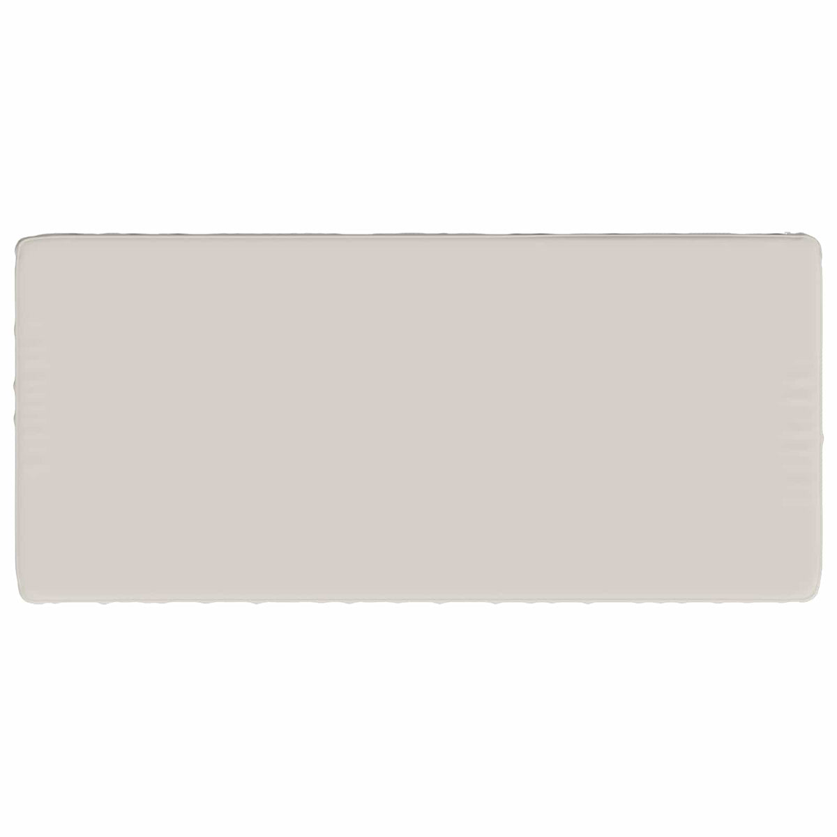 1-delt bænkepude VUGHT 100% polyester Hvid 120 x 50 x 5 cm