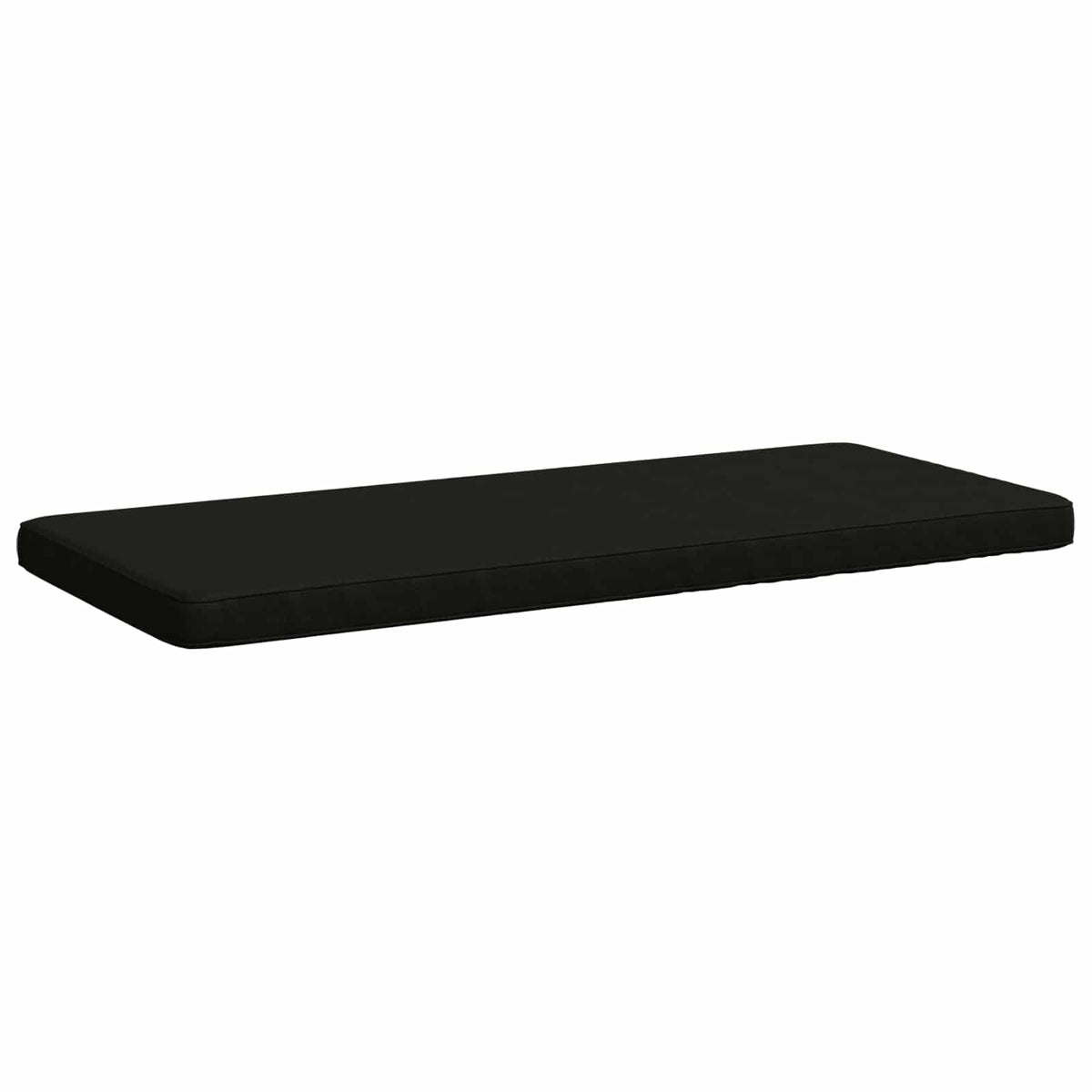 2-delt bænkepude VUGHT 2 stk. 100% polyester Sort
