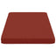 1-delt bænkepude VUGHT 100% polyester Rød 120 x 50 x 5 cm