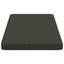 1-delt bænkepude VUGHT 100% polyester Antracit 120 x 50 x 5 cm