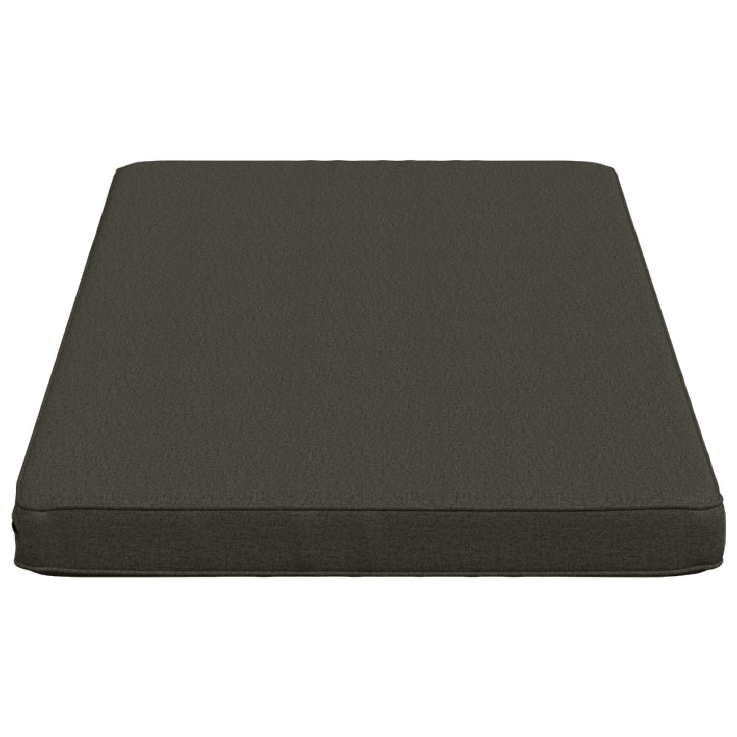 1-delt bænkepude VUGHT 100% polyester Antracit 120 x 50 x 5 cm