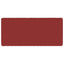 1-delt bænkepude VUGHT 100% polyester Vinrød 120 x 50 x 5 cm