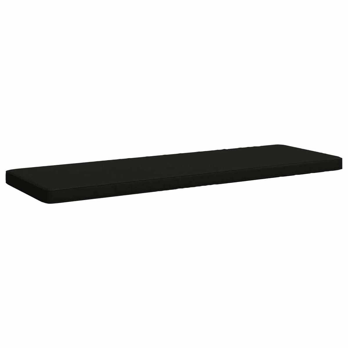 2-delt bænkepude VUGHT 2 stk. 100% polyester Sort