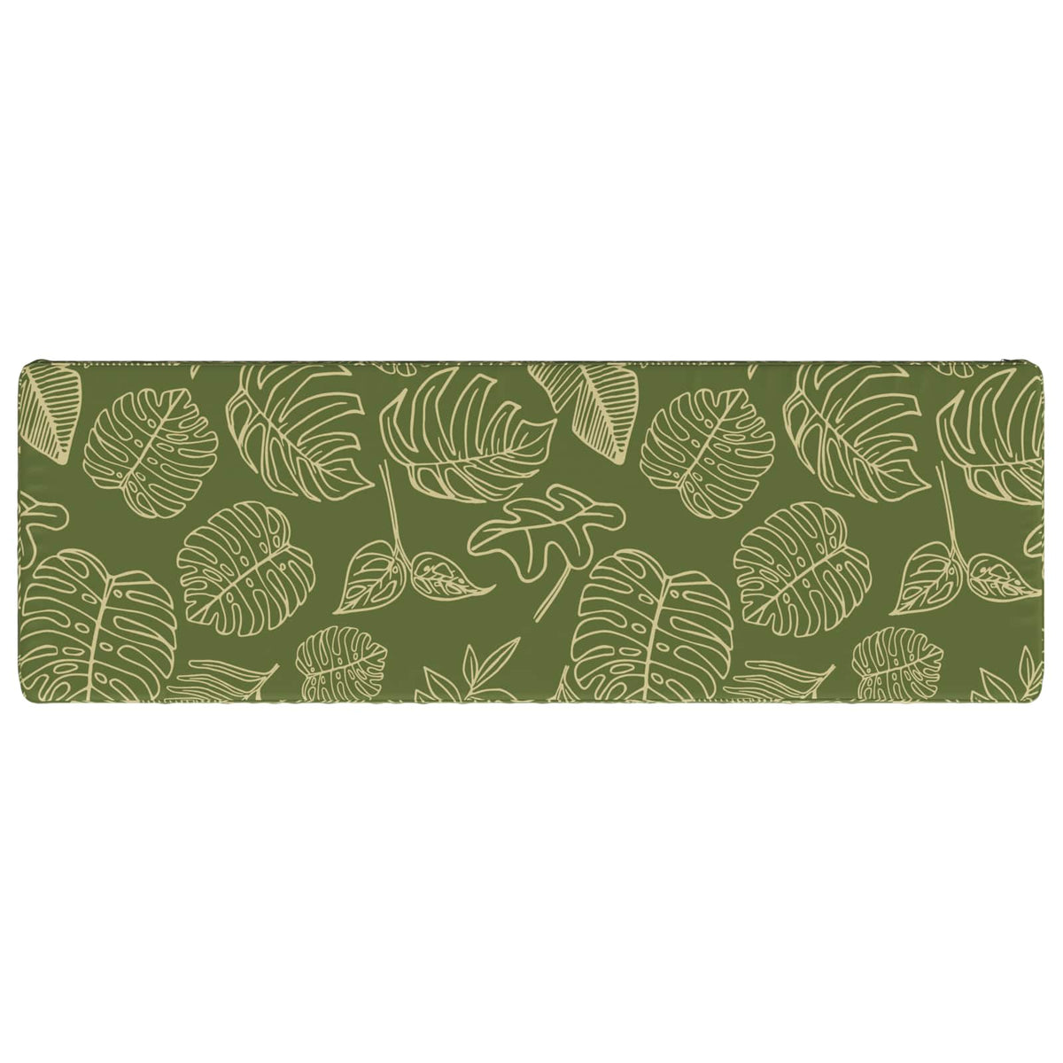 1-delt bænkepude VUGHT 100% polyester Bladdesign